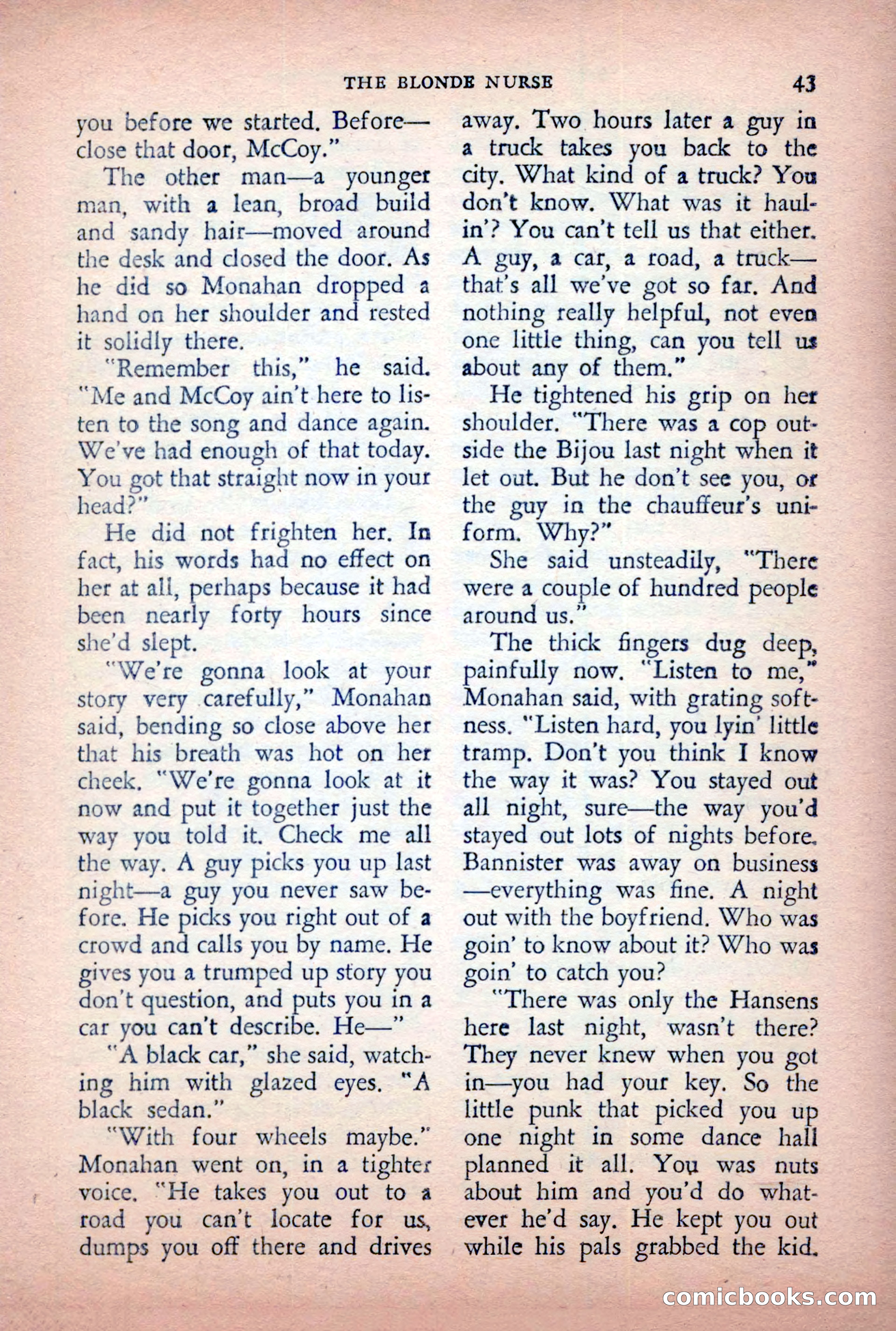 The Saint Detective Magazine, April 1955 — page 45 of 164