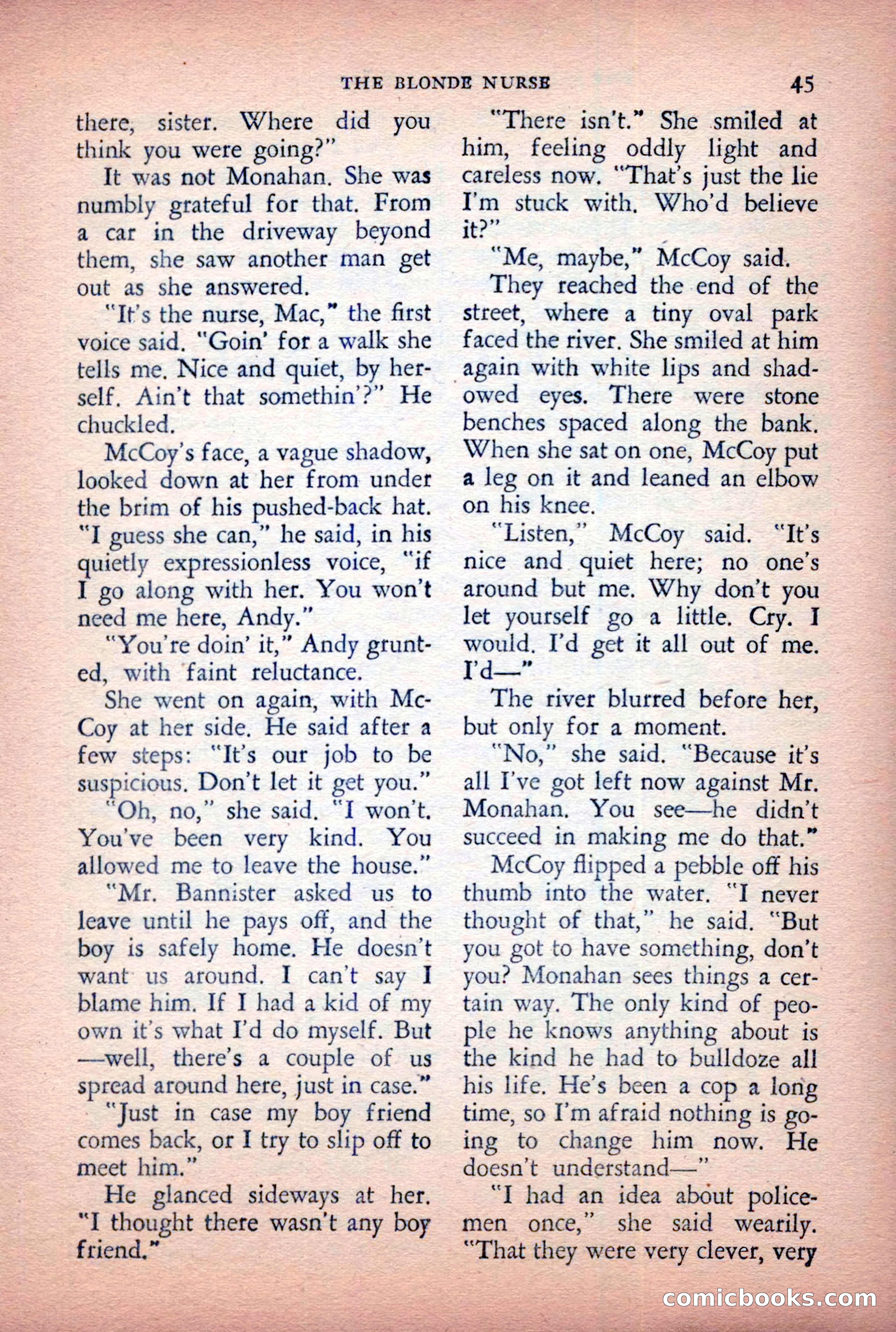 The Saint Detective Magazine, April 1955 — page 47 of 164