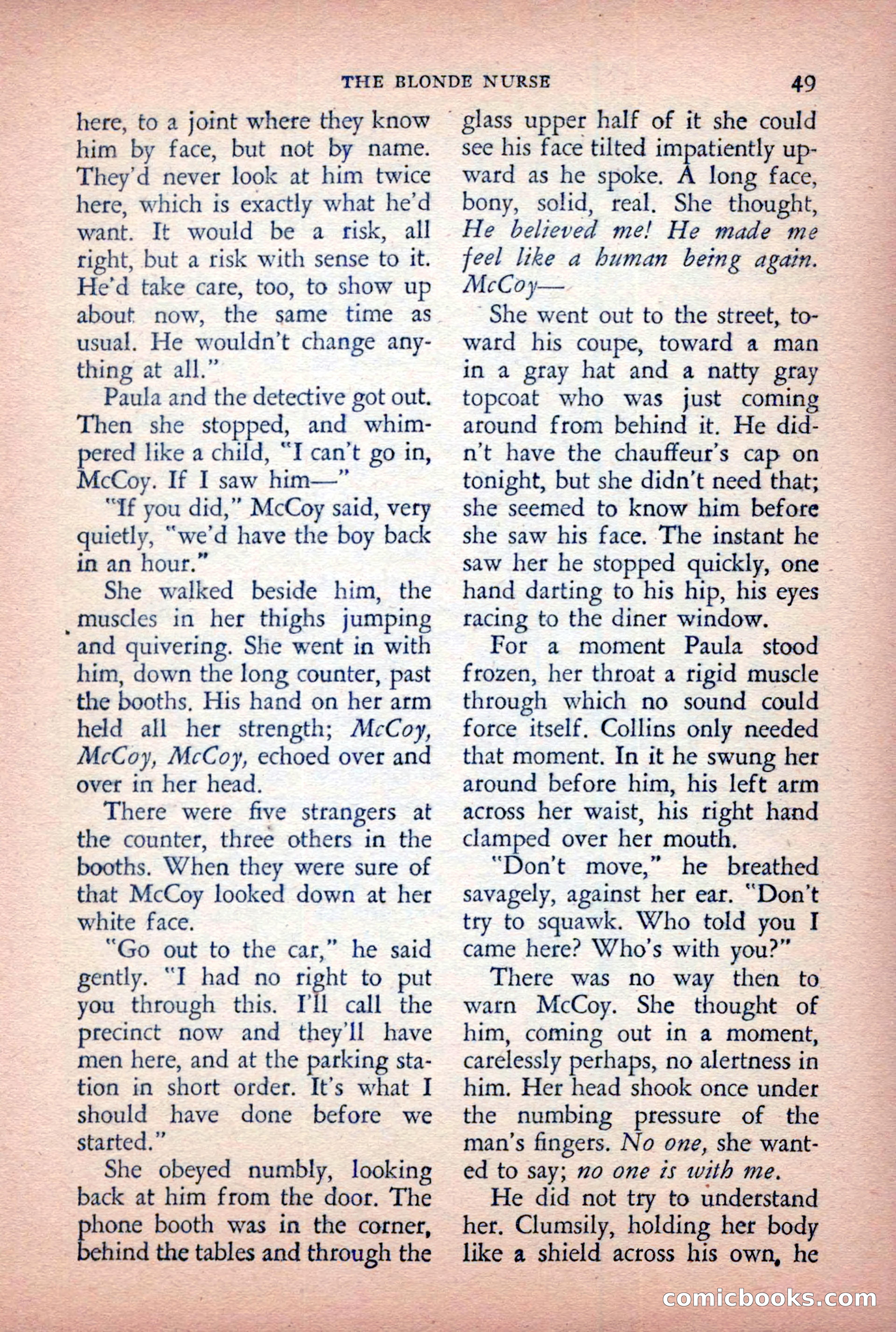 The Saint Detective Magazine, April 1955 — page 51 of 164