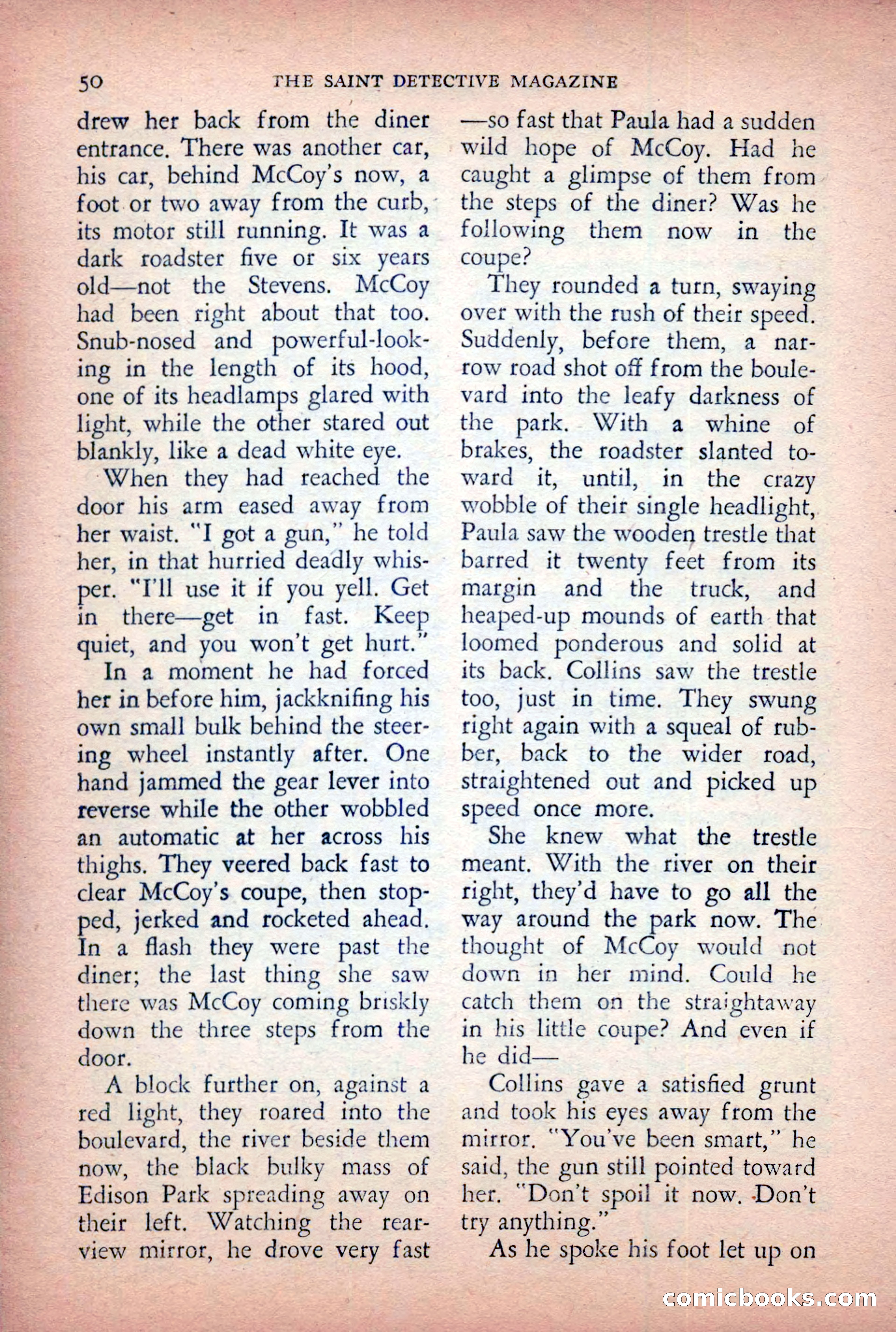 The Saint Detective Magazine, April 1955 — page 52 of 164