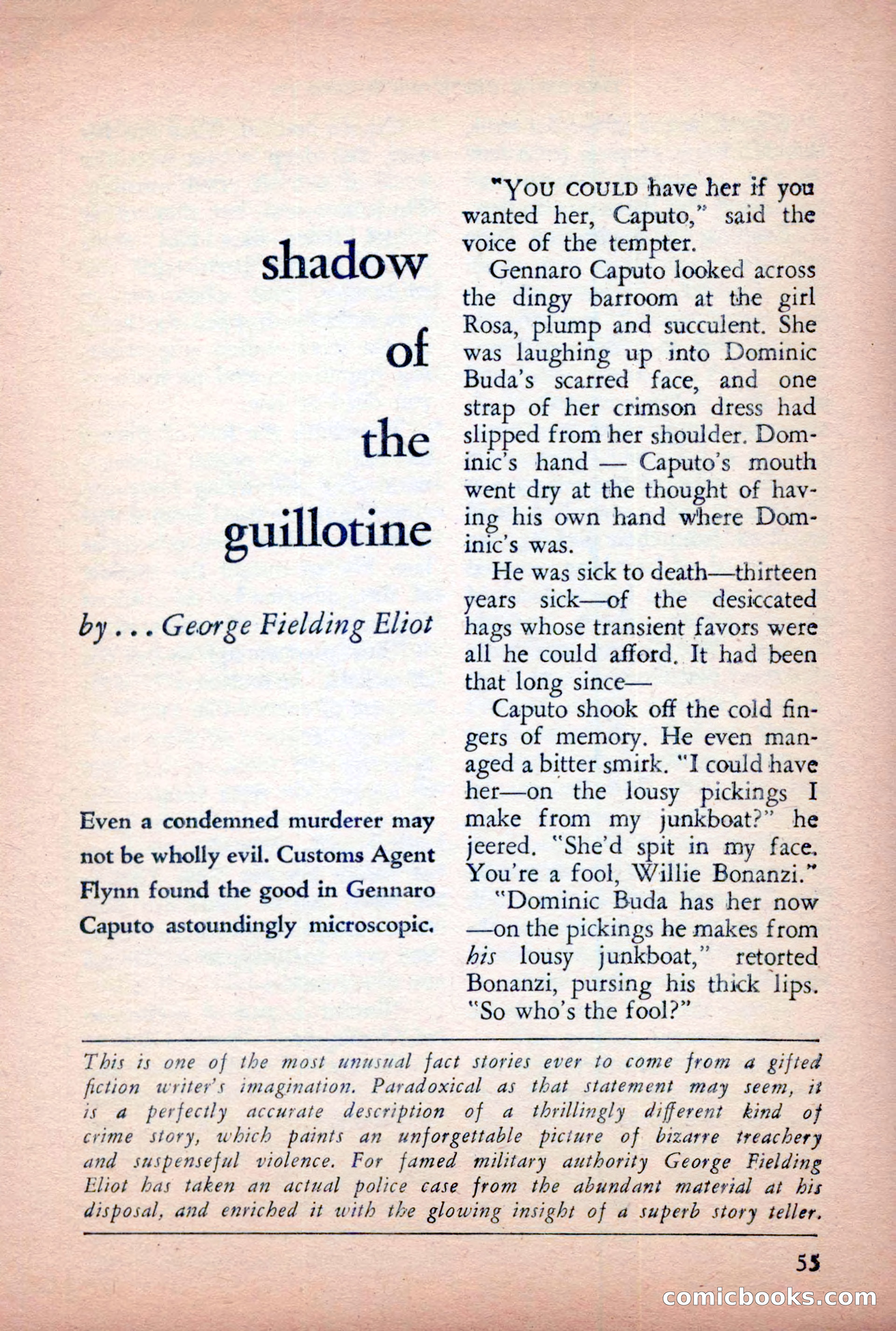 The Saint Detective Magazine, April 1955 — page 57 of 164