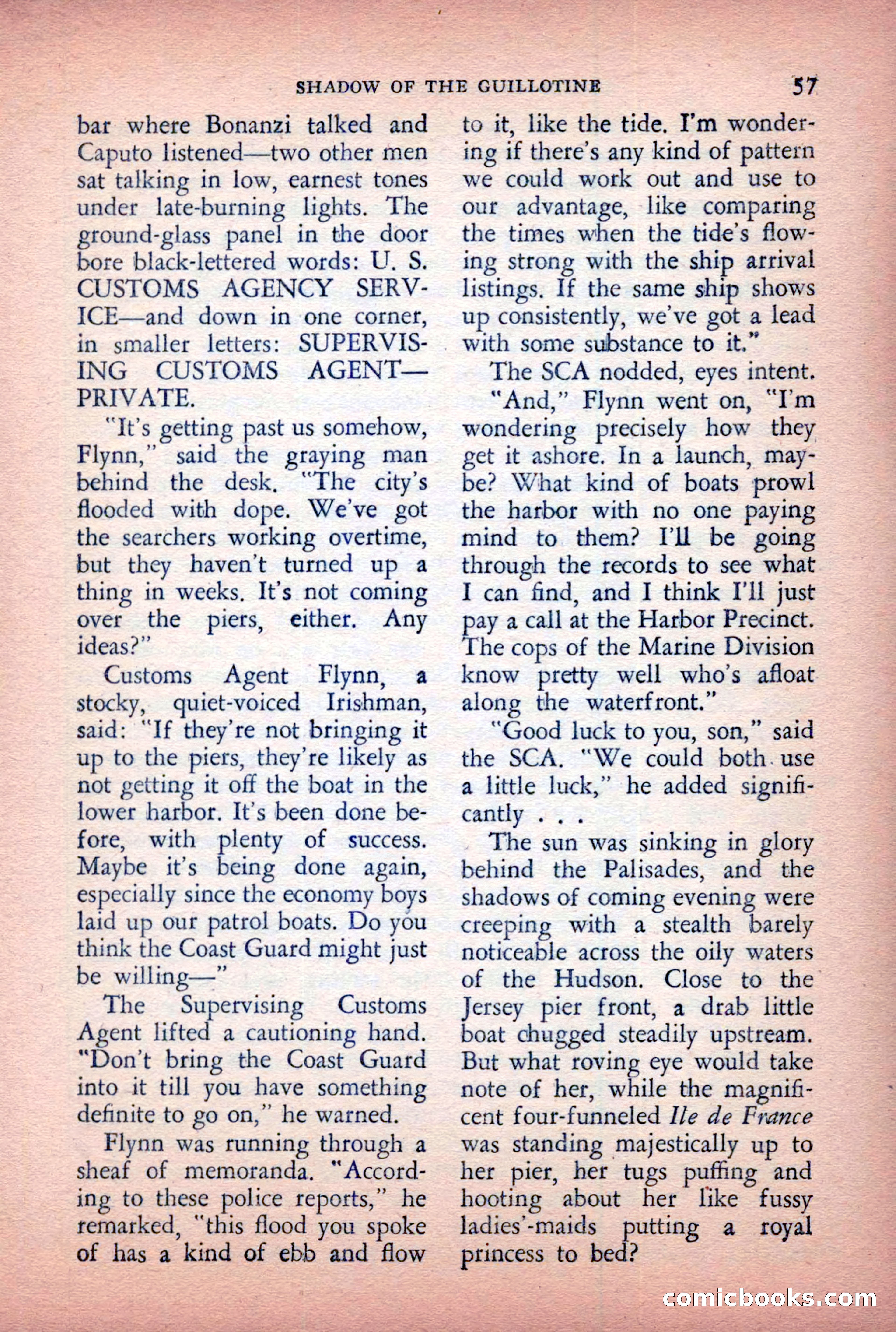 The Saint Detective Magazine, April 1955 — page 59 of 164
