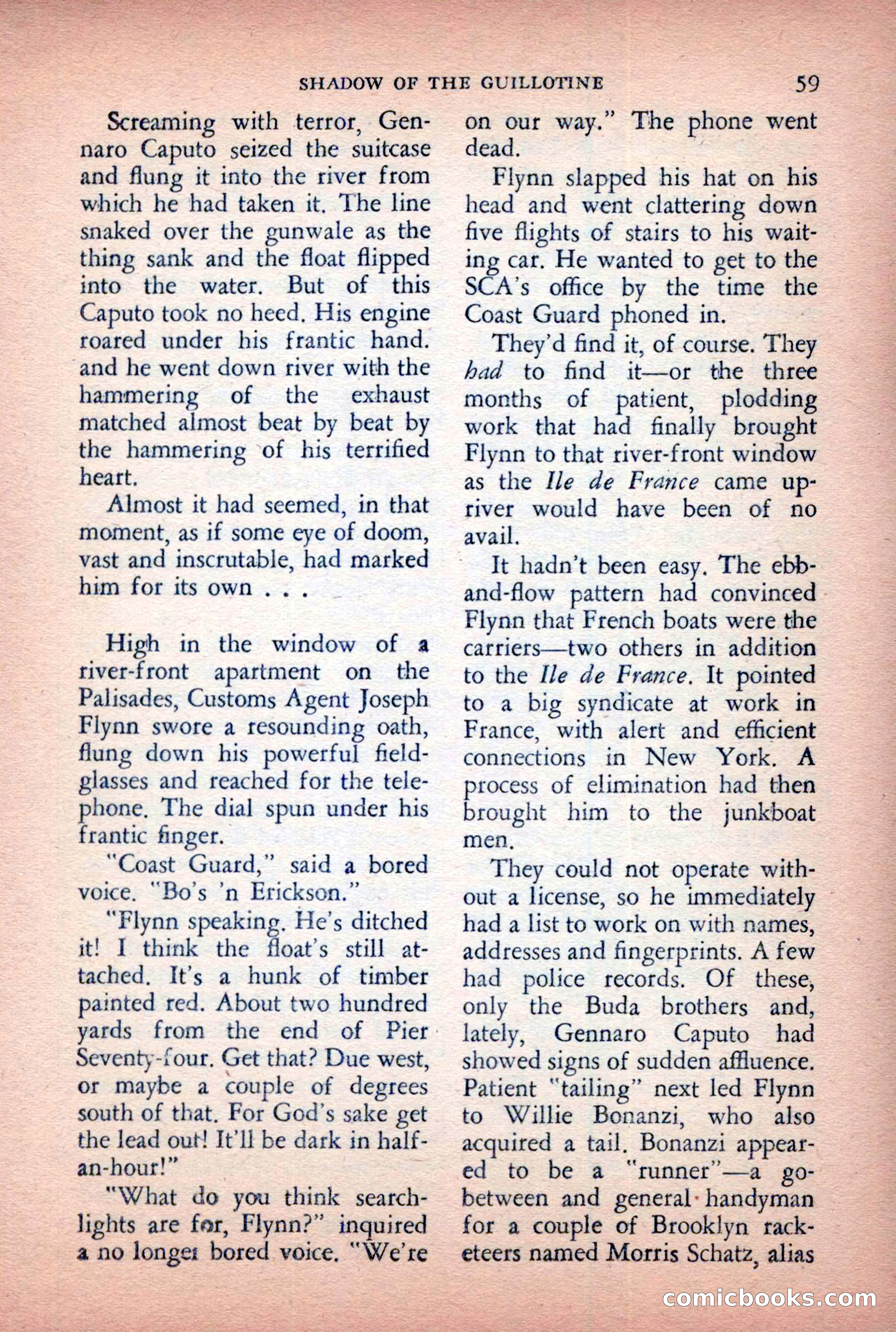 The Saint Detective Magazine, April 1955 — page 61 of 164