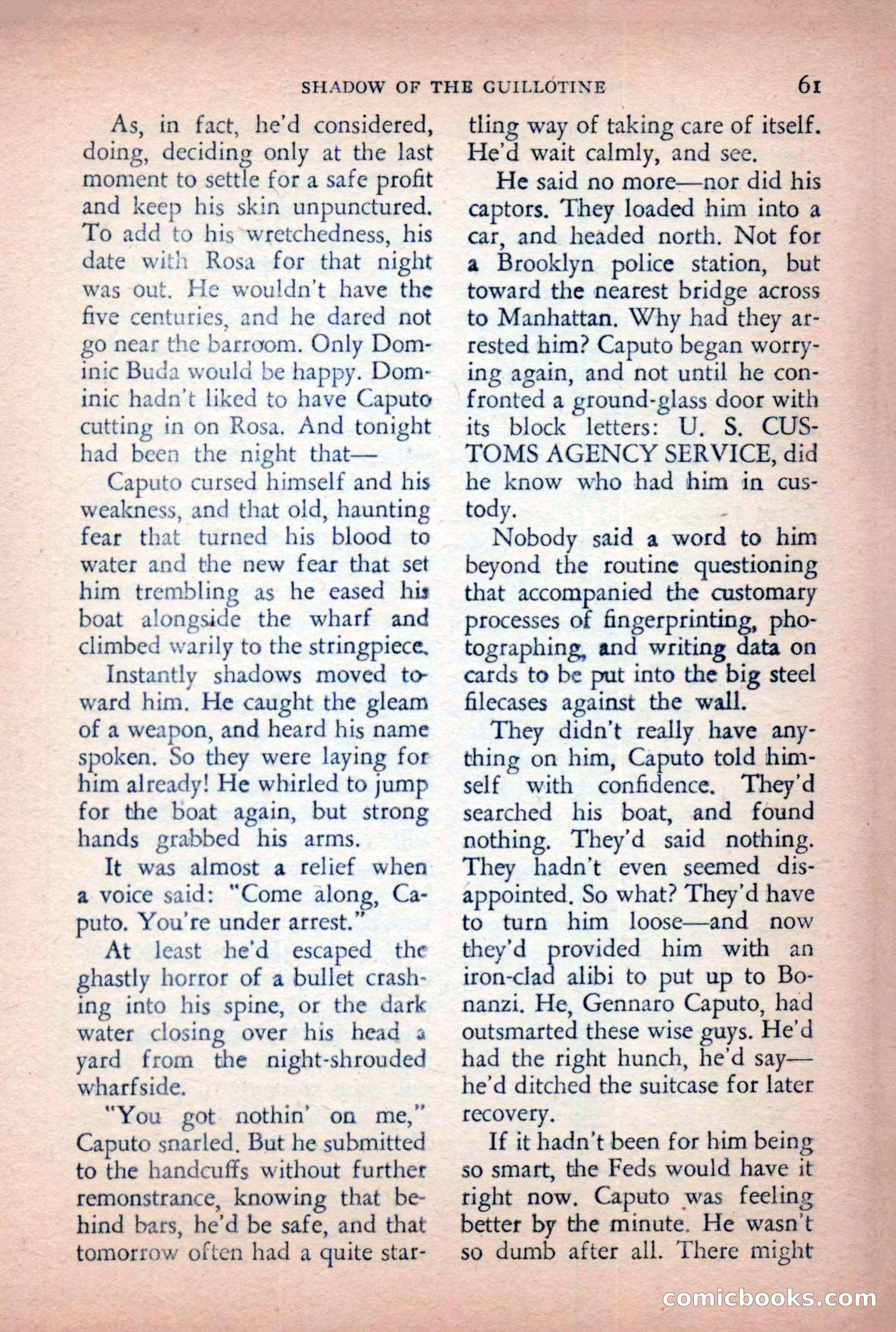 The Saint Detective Magazine, April 1955 — page 63 of 164