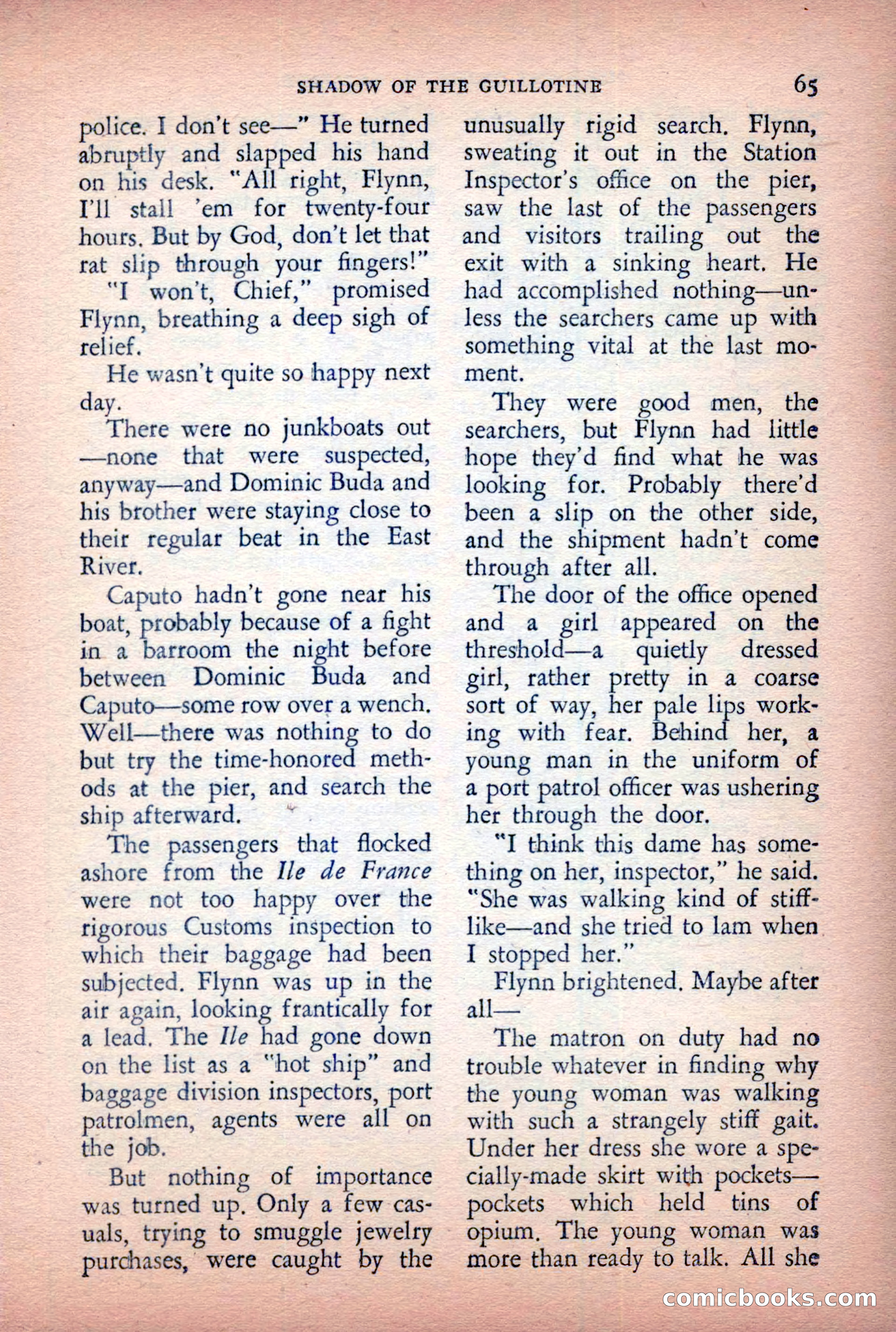 The Saint Detective Magazine, April 1955 — page 67 of 164