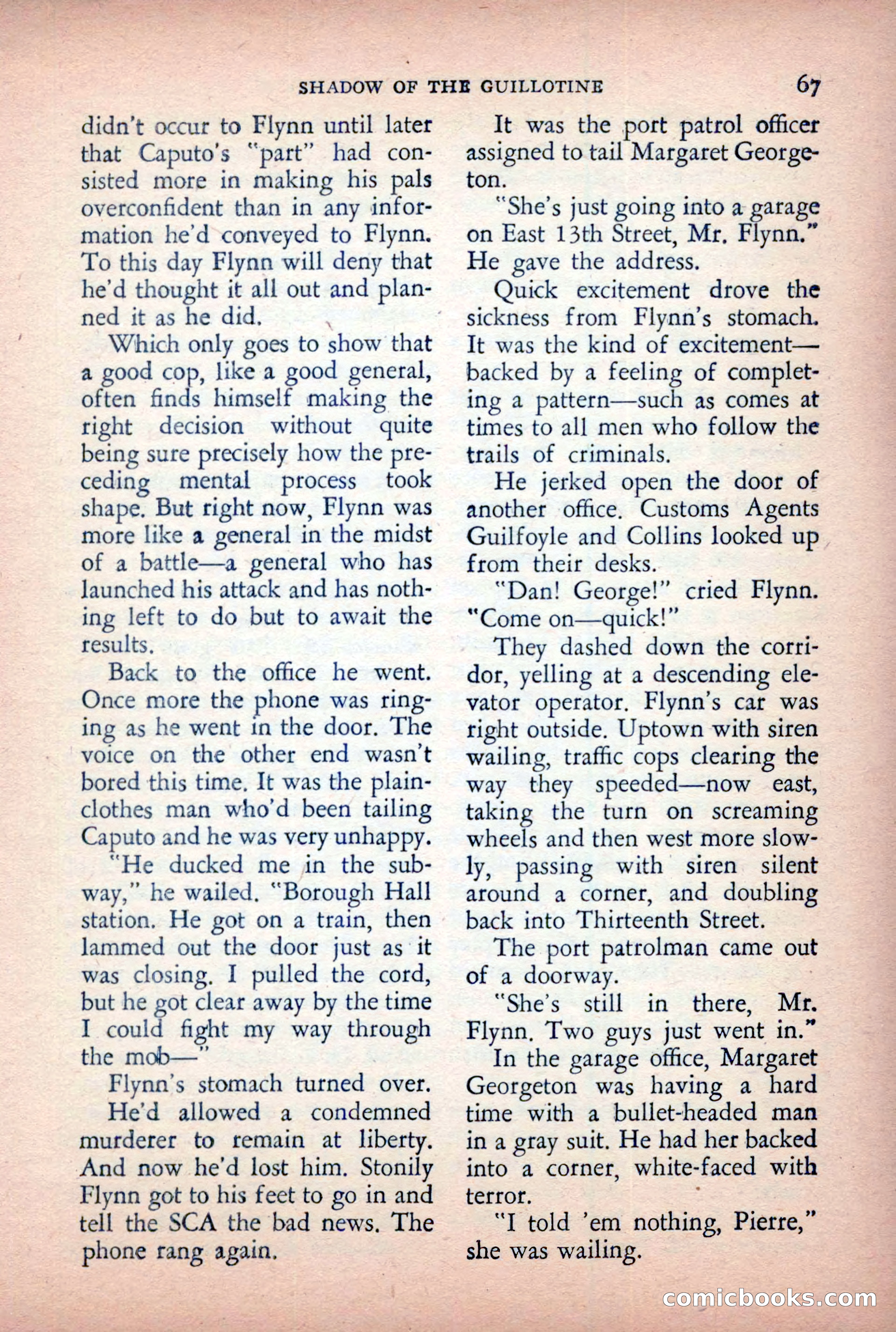The Saint Detective Magazine, April 1955 — page 69 of 164
