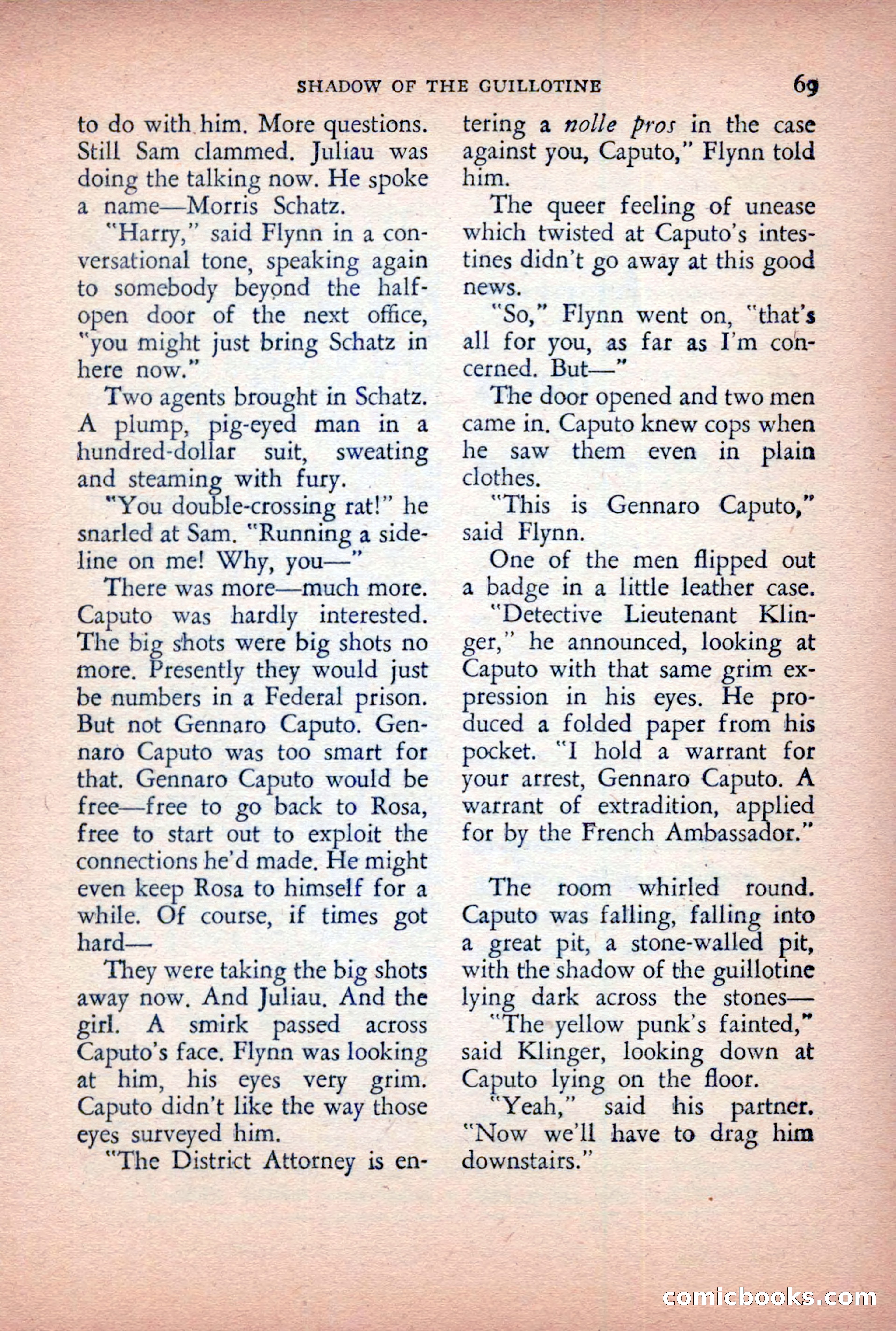 The Saint Detective Magazine, April 1955 — page 71 of 164