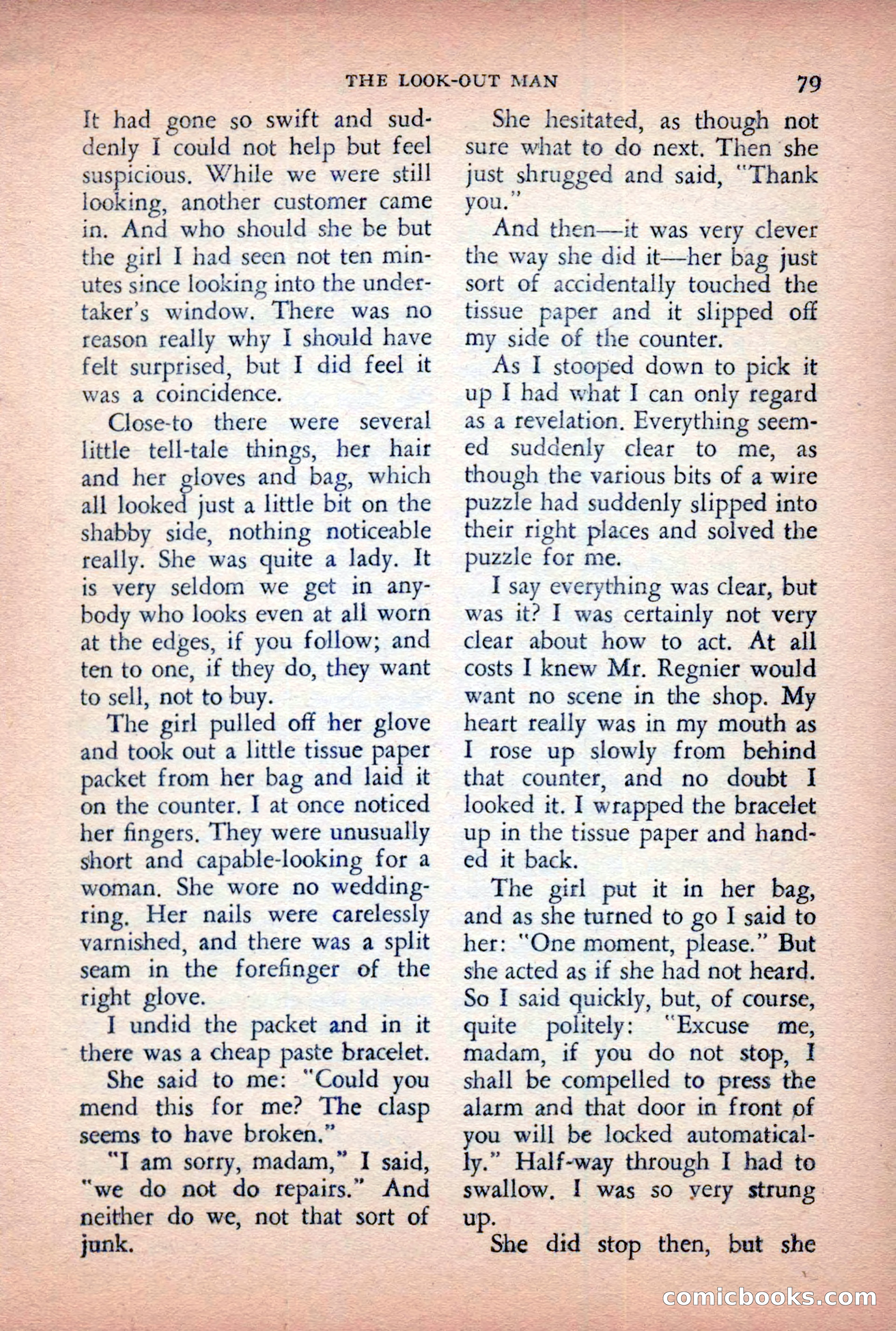 The Saint Detective Magazine, April 1955 — page 81 of 164