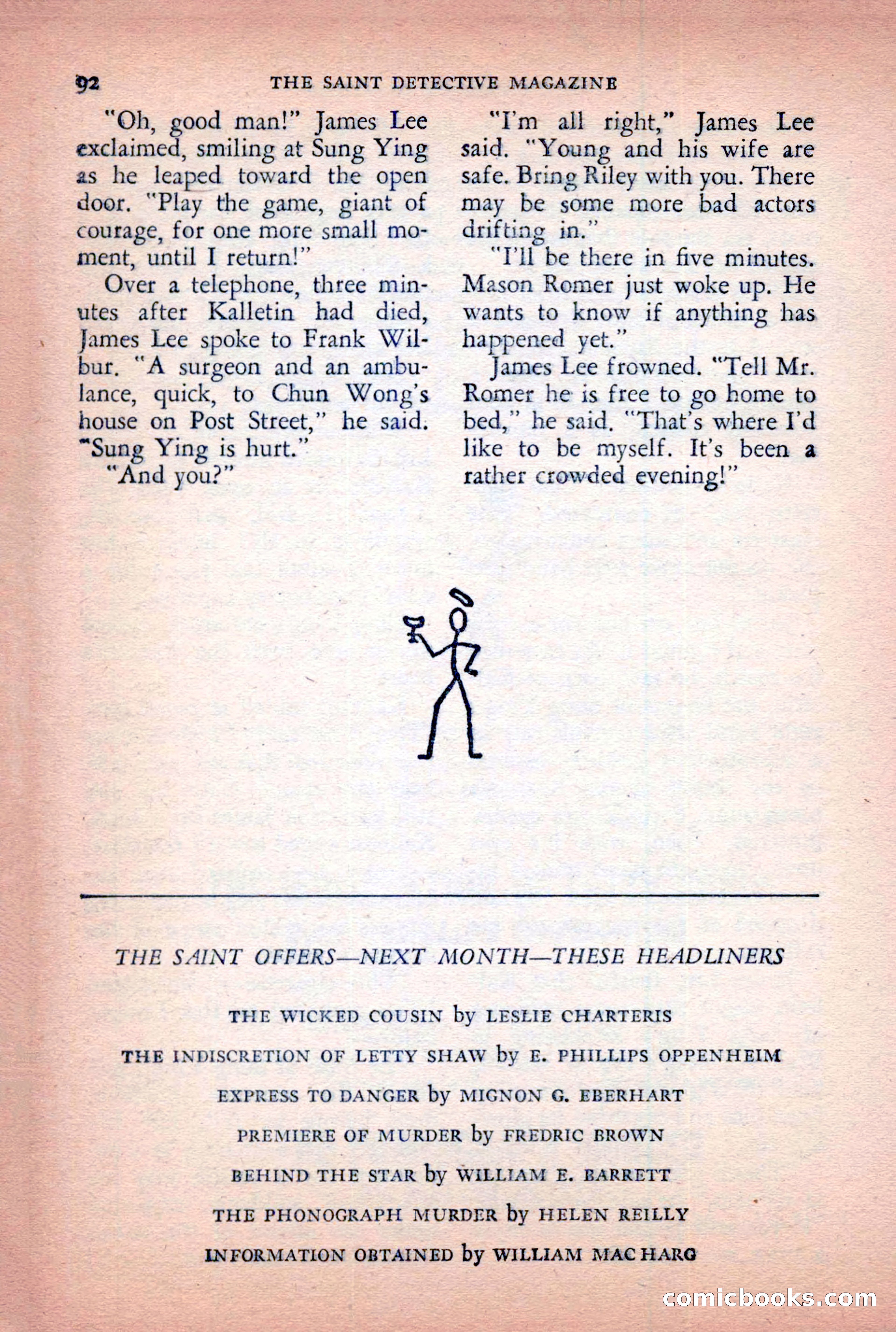The Saint Detective Magazine, April 1955 — page 94 of 164