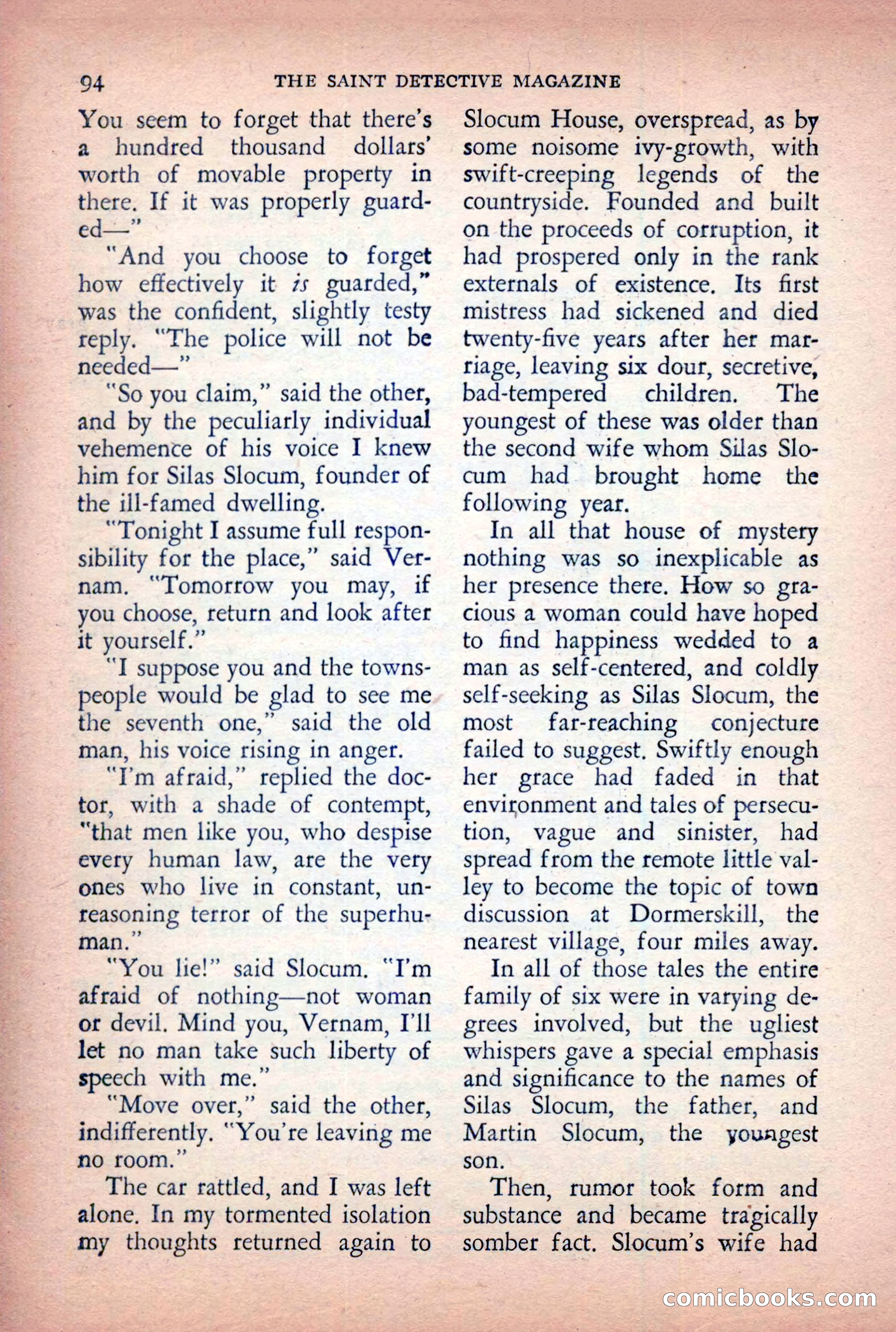 The Saint Detective Magazine, April 1955 — page 96 of 164