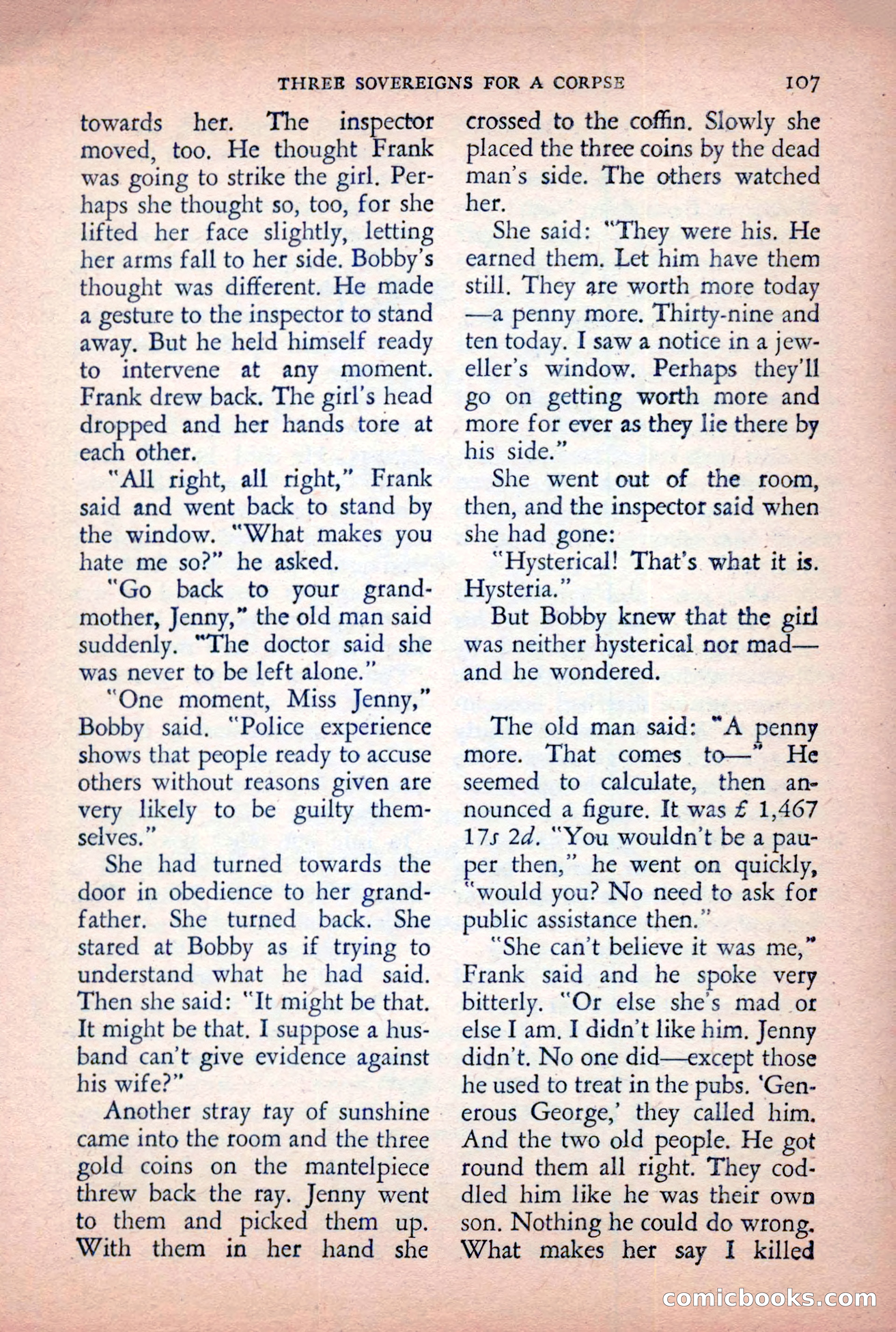 The Saint Detective Magazine, April 1955 — page 109 of 164