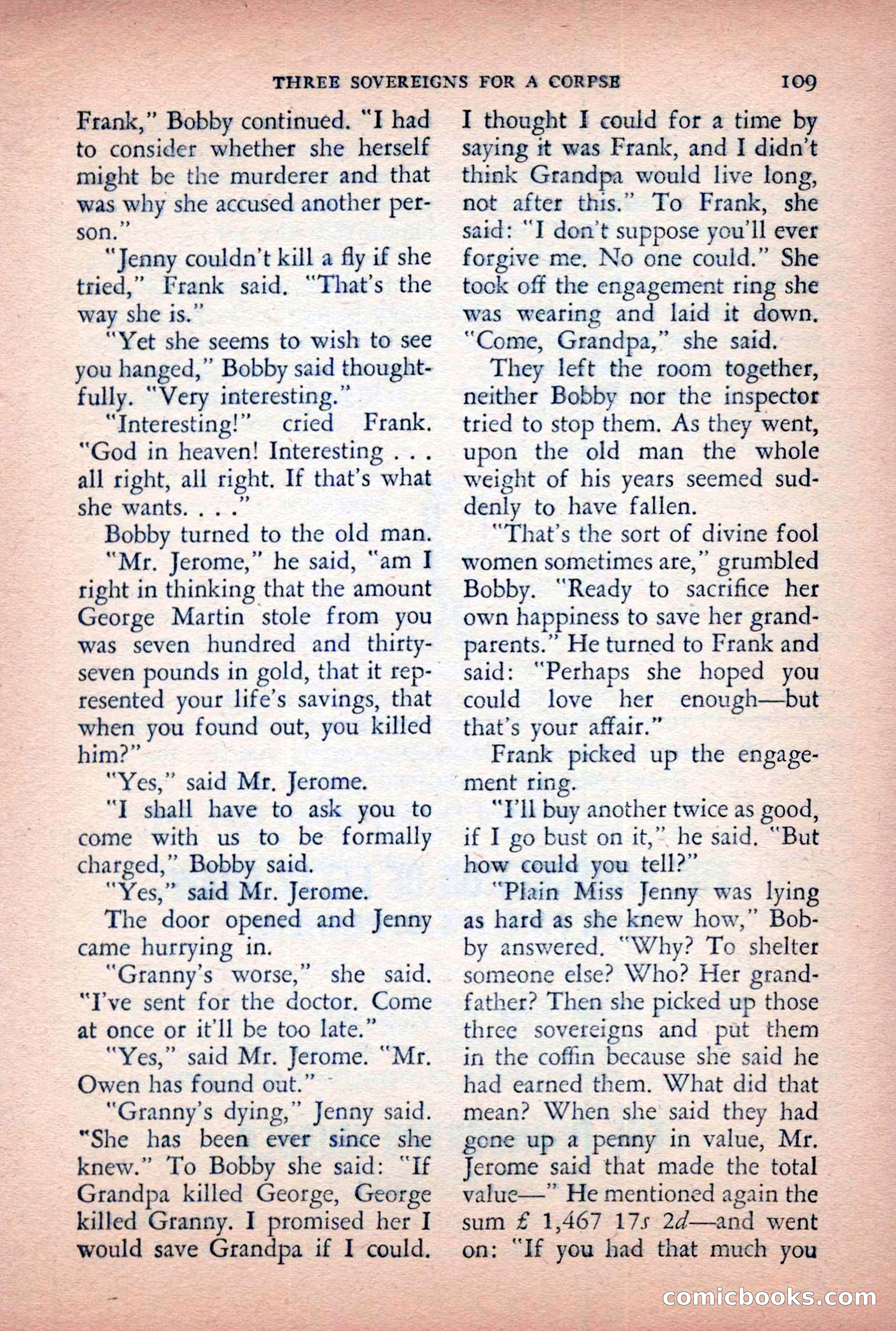 The Saint Detective Magazine, April 1955 — page 111 of 164