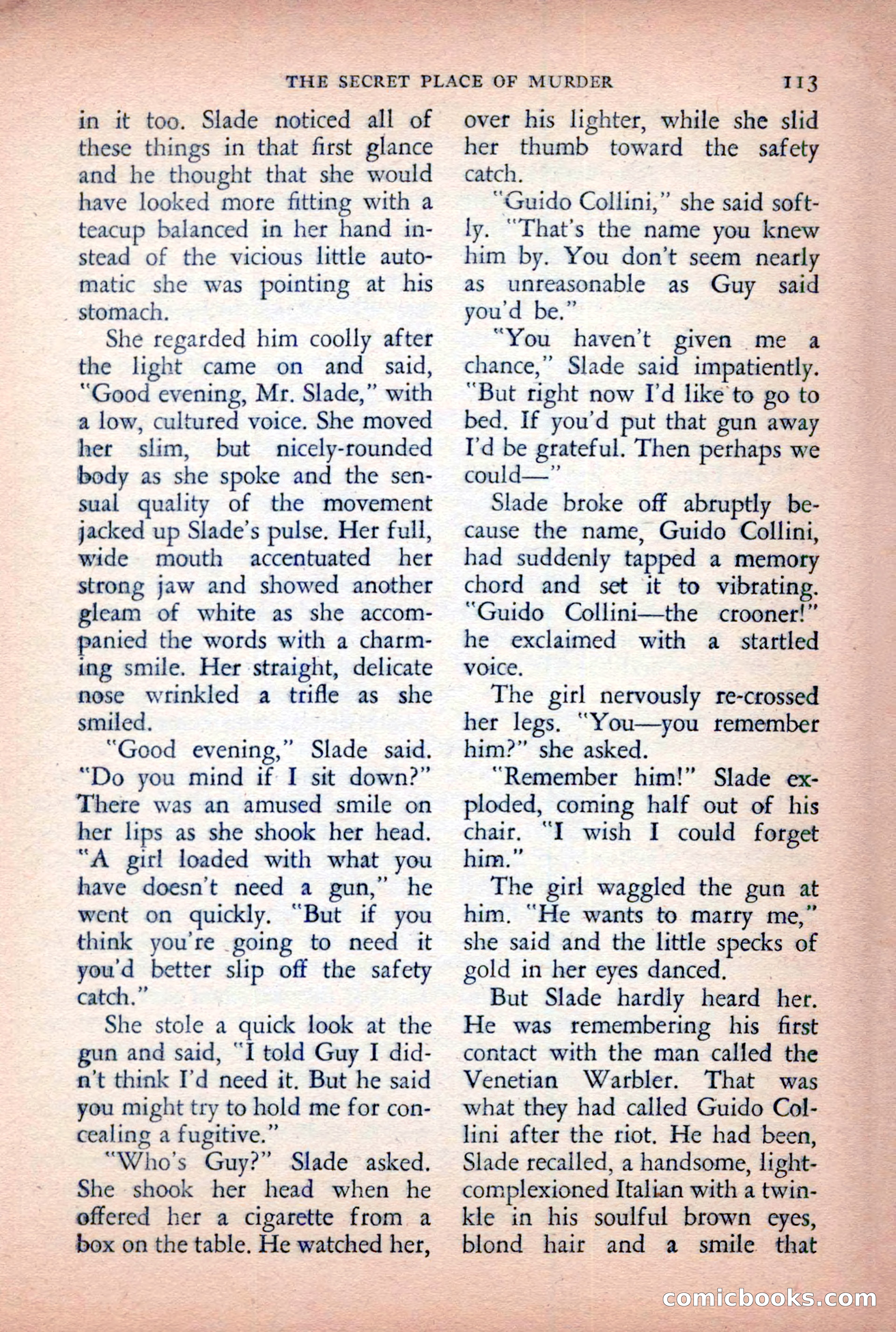 The Saint Detective Magazine, April 1955 — page 115 of 164