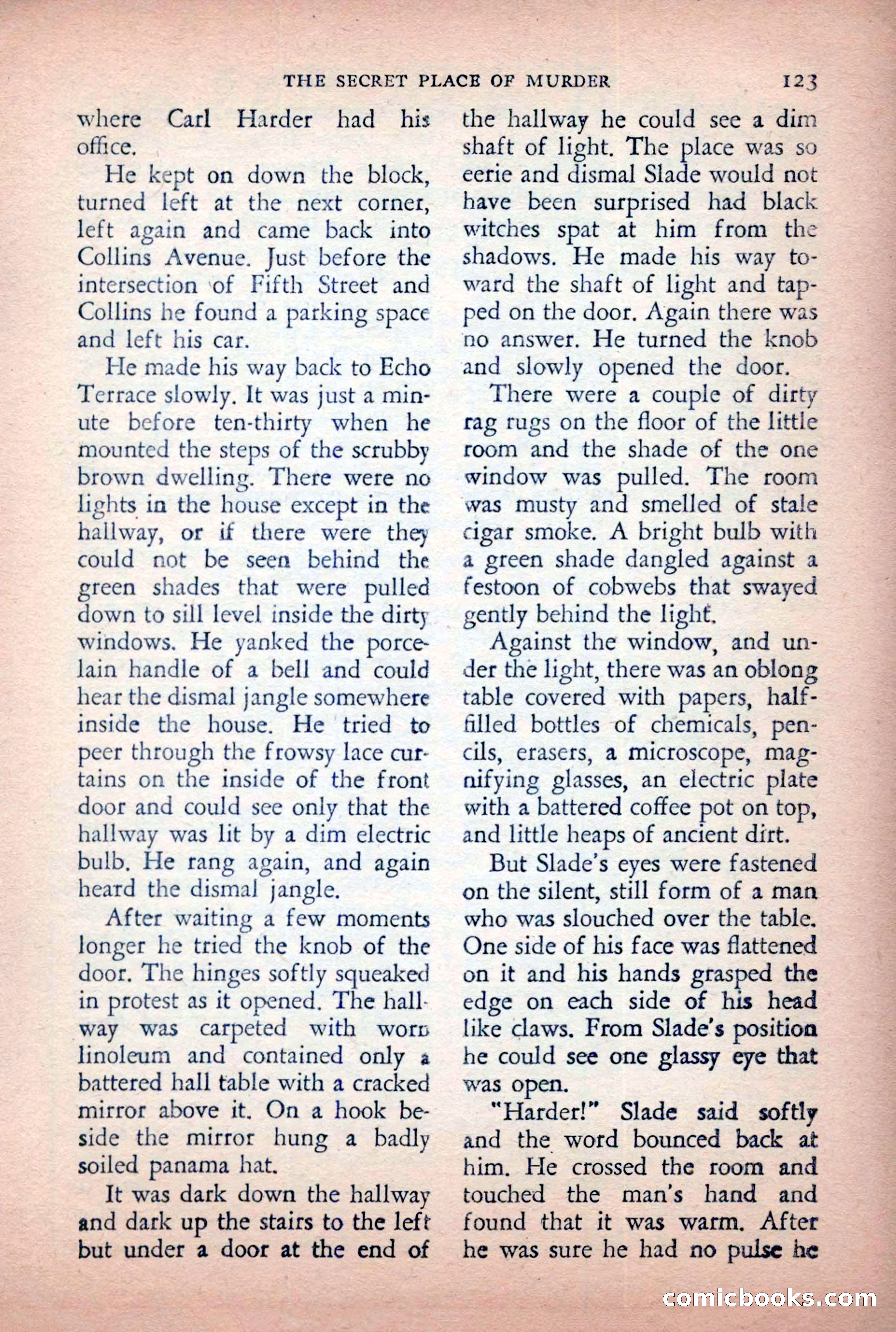 The Saint Detective Magazine, April 1955 — page 125 of 164