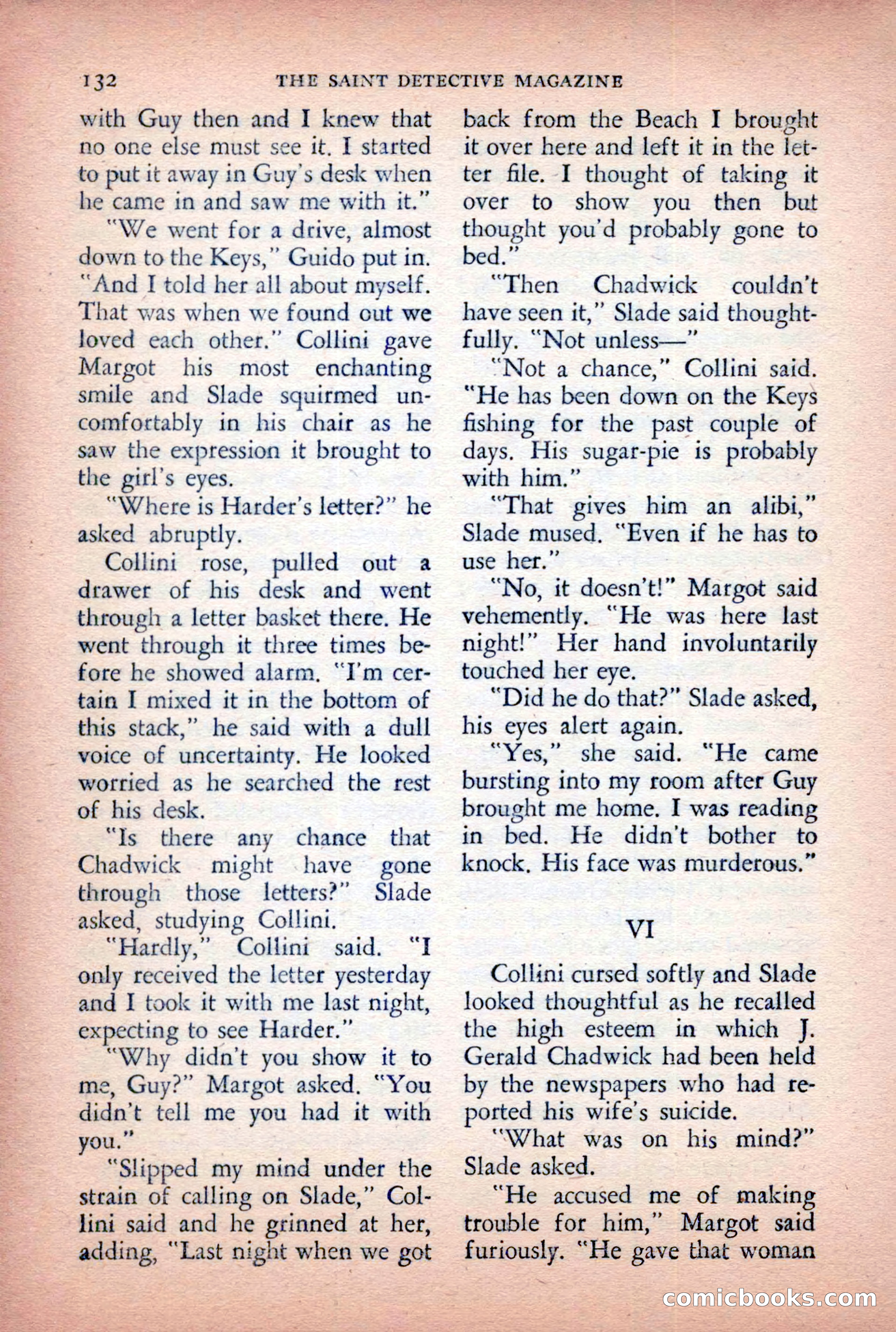 The Saint Detective Magazine, April 1955 — page 134 of 164
