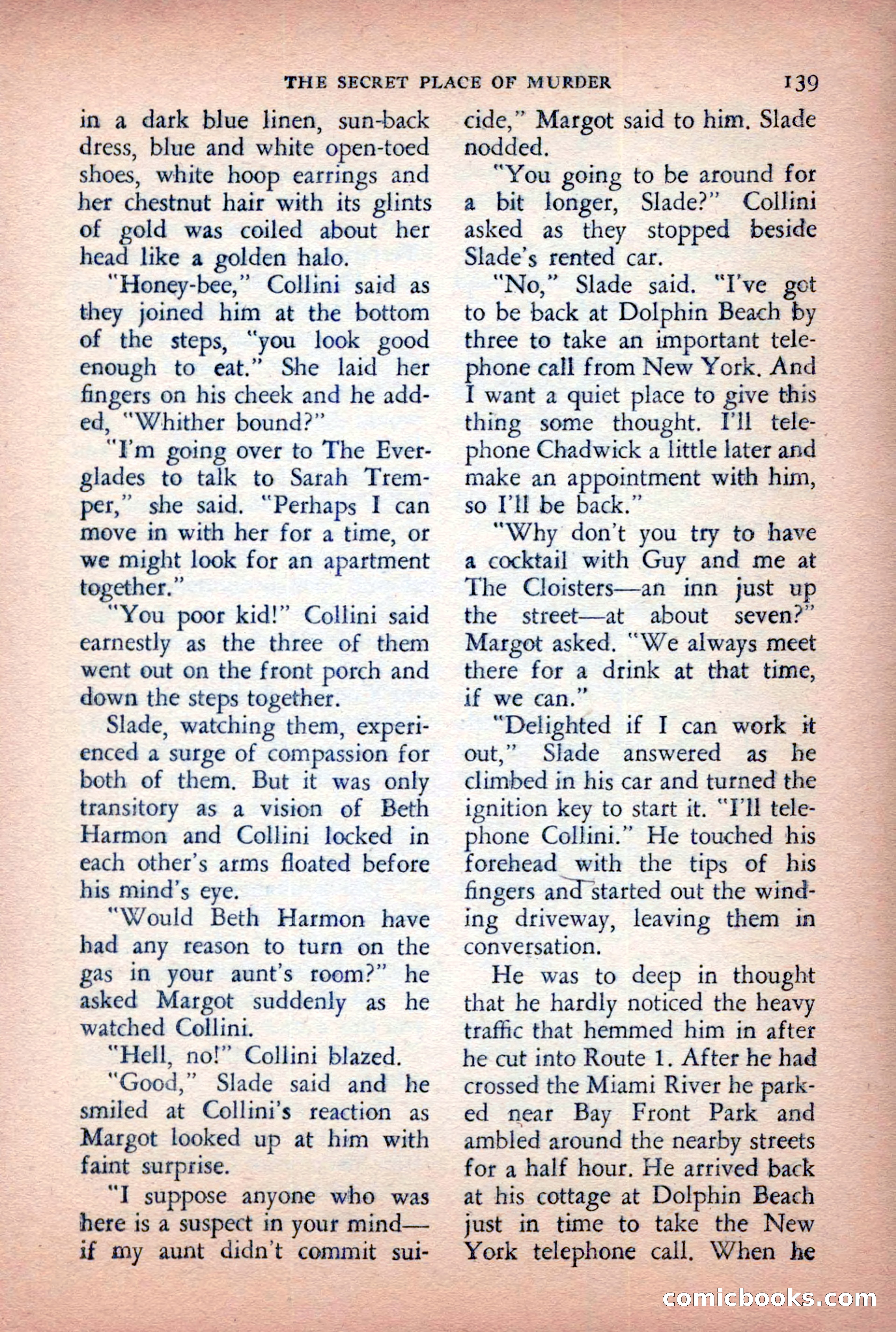 The Saint Detective Magazine, April 1955 — page 141 of 164