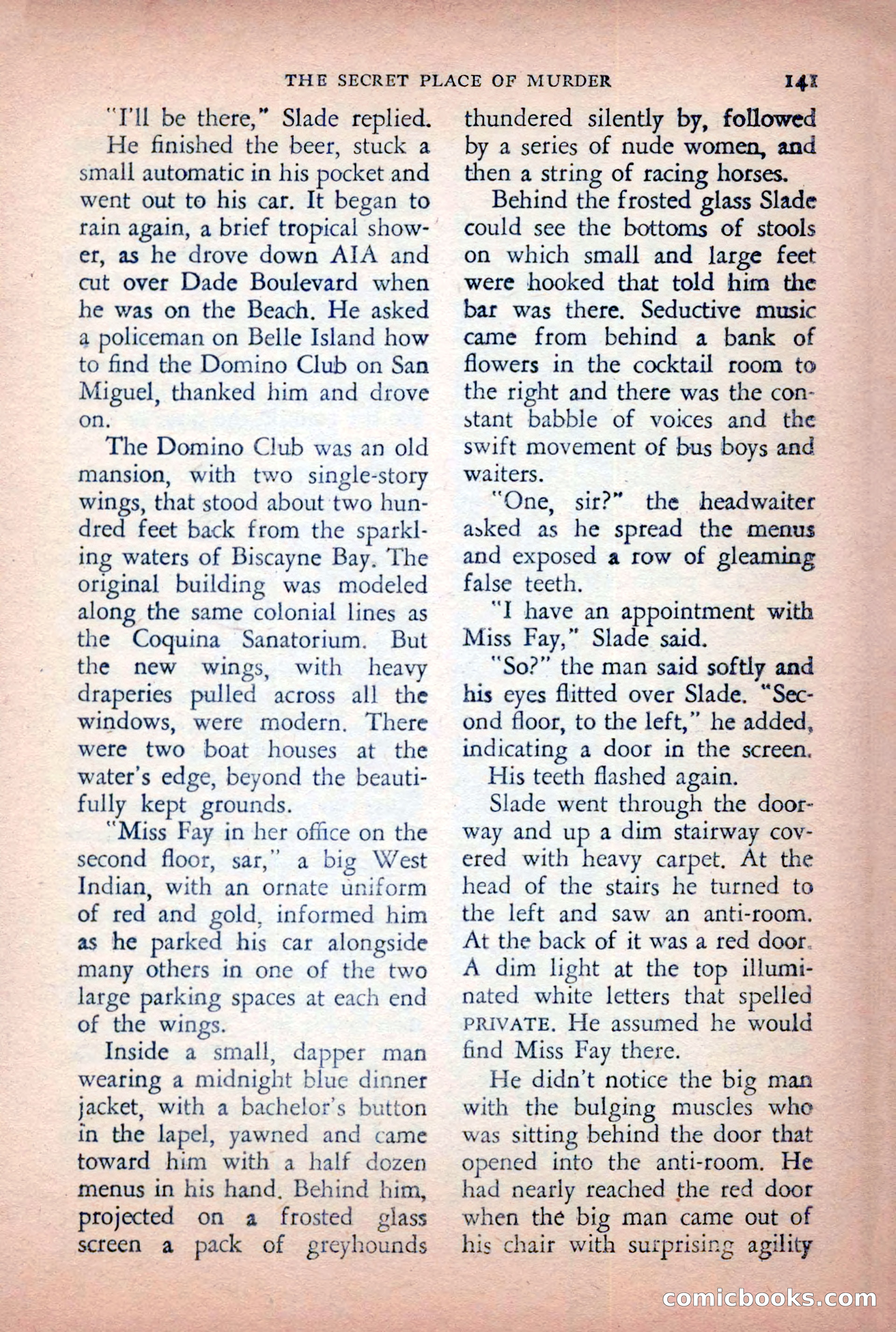 The Saint Detective Magazine, April 1955 — page 143 of 164