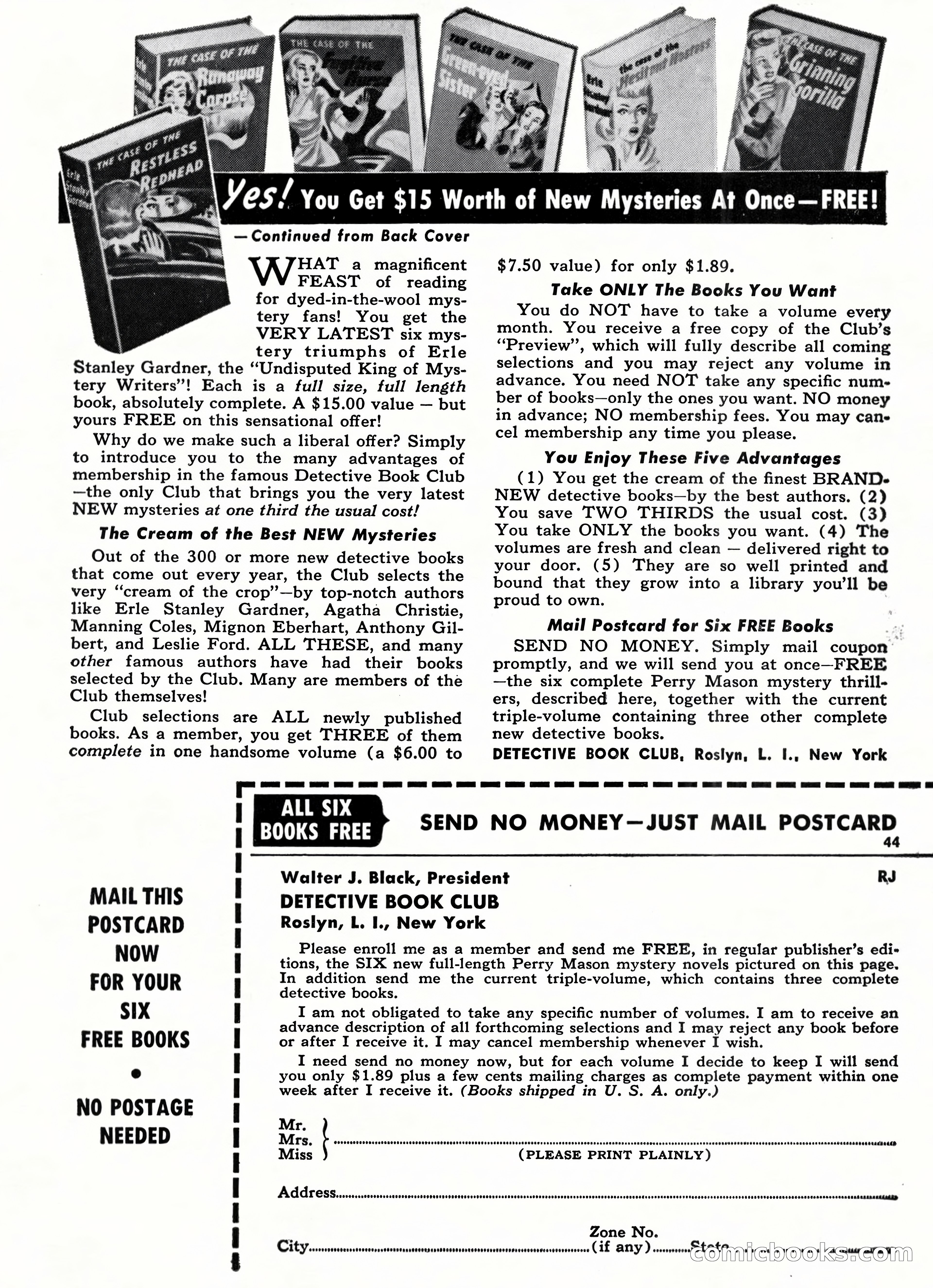 The Saint Detective Magazine, April 1955 — page 163 of 164