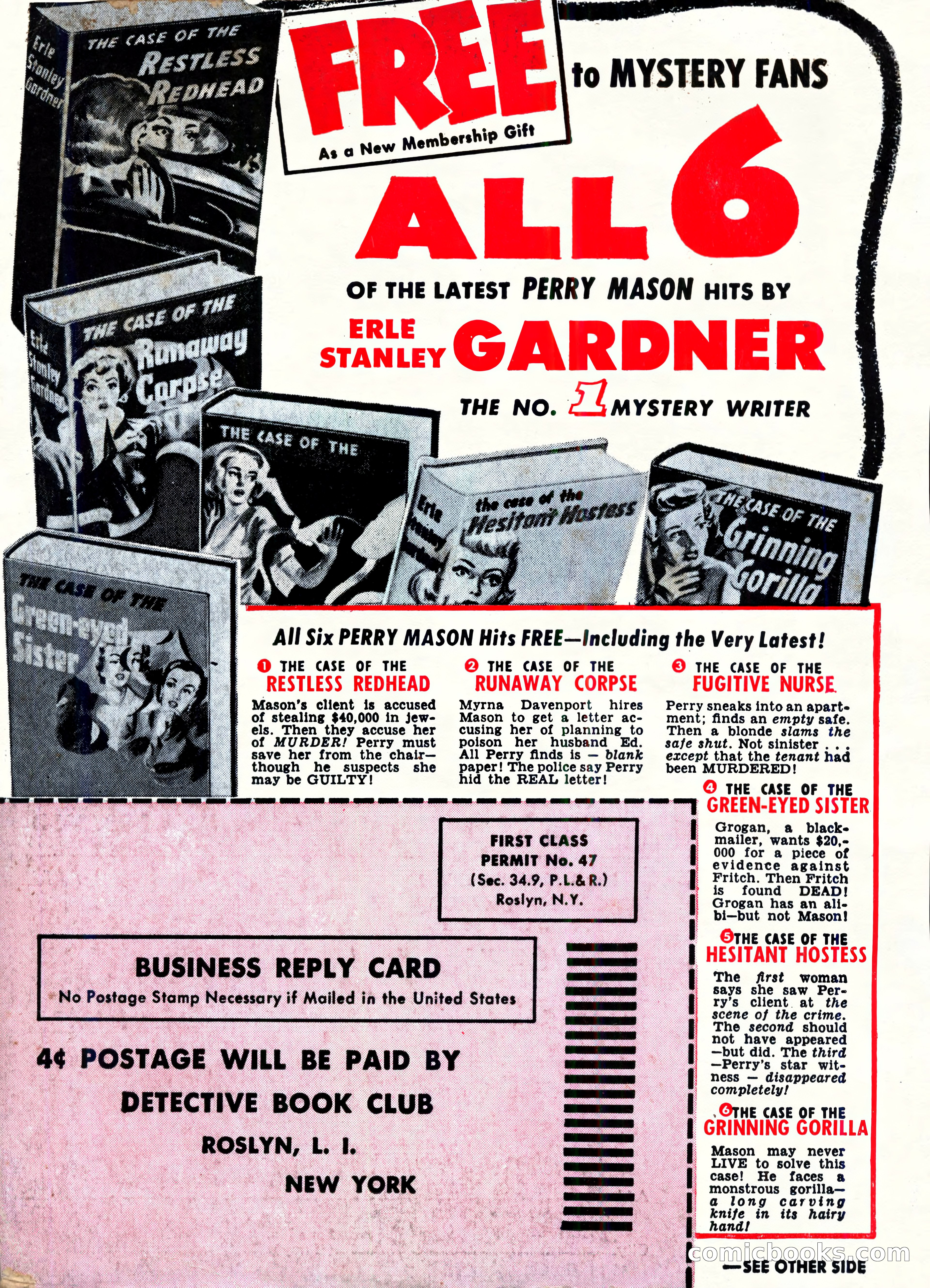 The Saint Detective Magazine, April 1955 — page 164 of 164