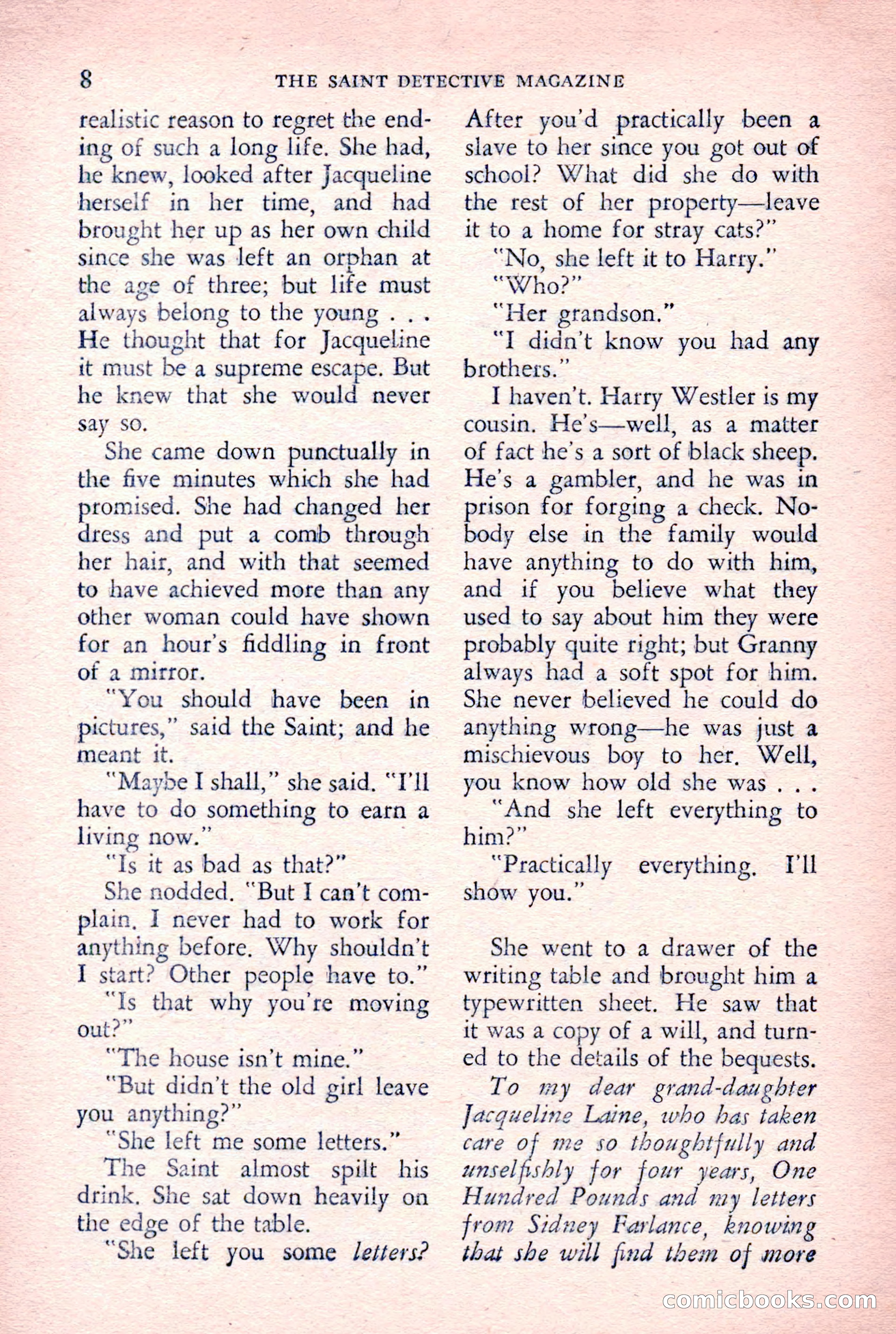 The Saint Detective Magazine — page 10 of 164