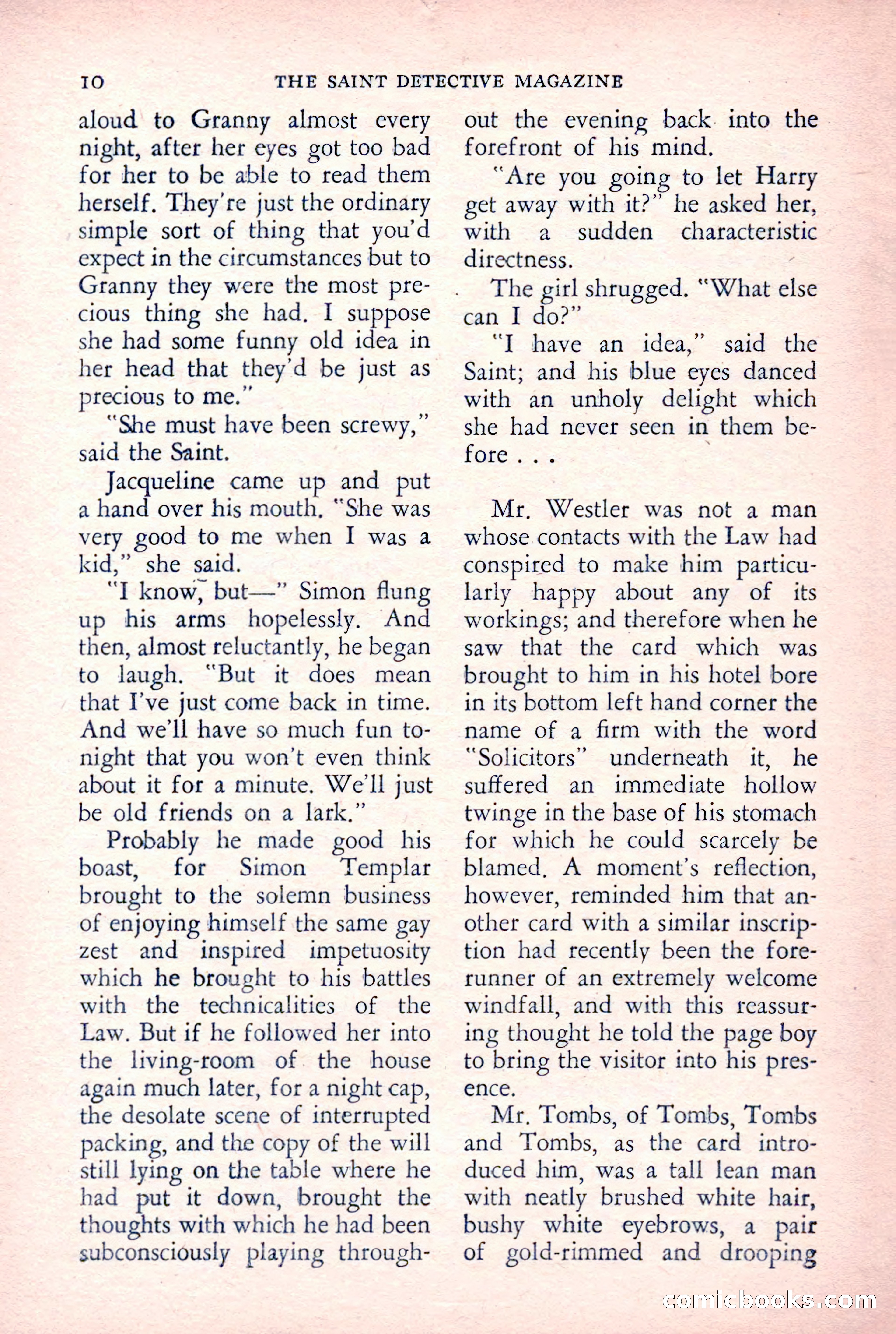 The Saint Detective Magazine — page 12 of 164