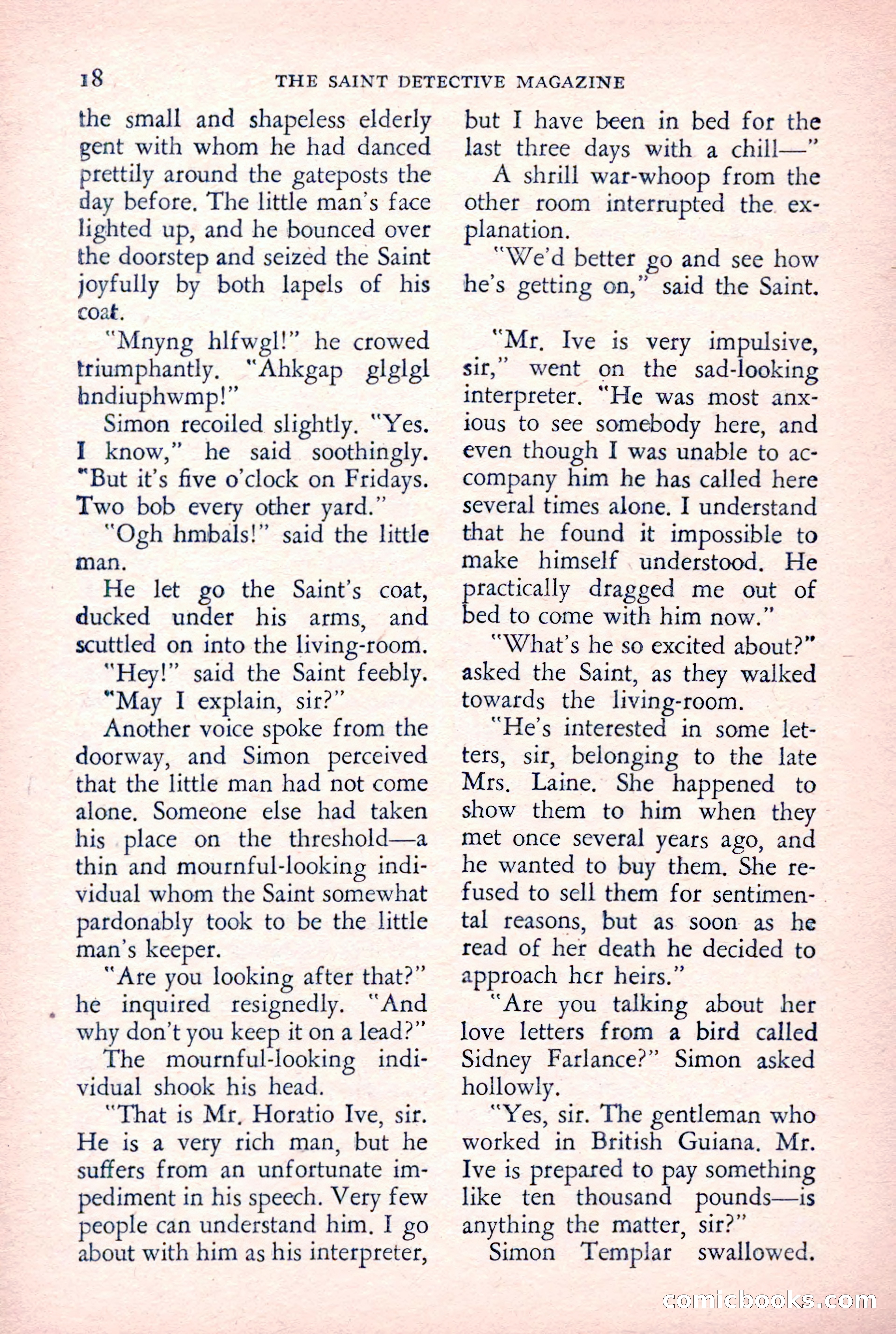 The Saint Detective Magazine — page 20 of 164