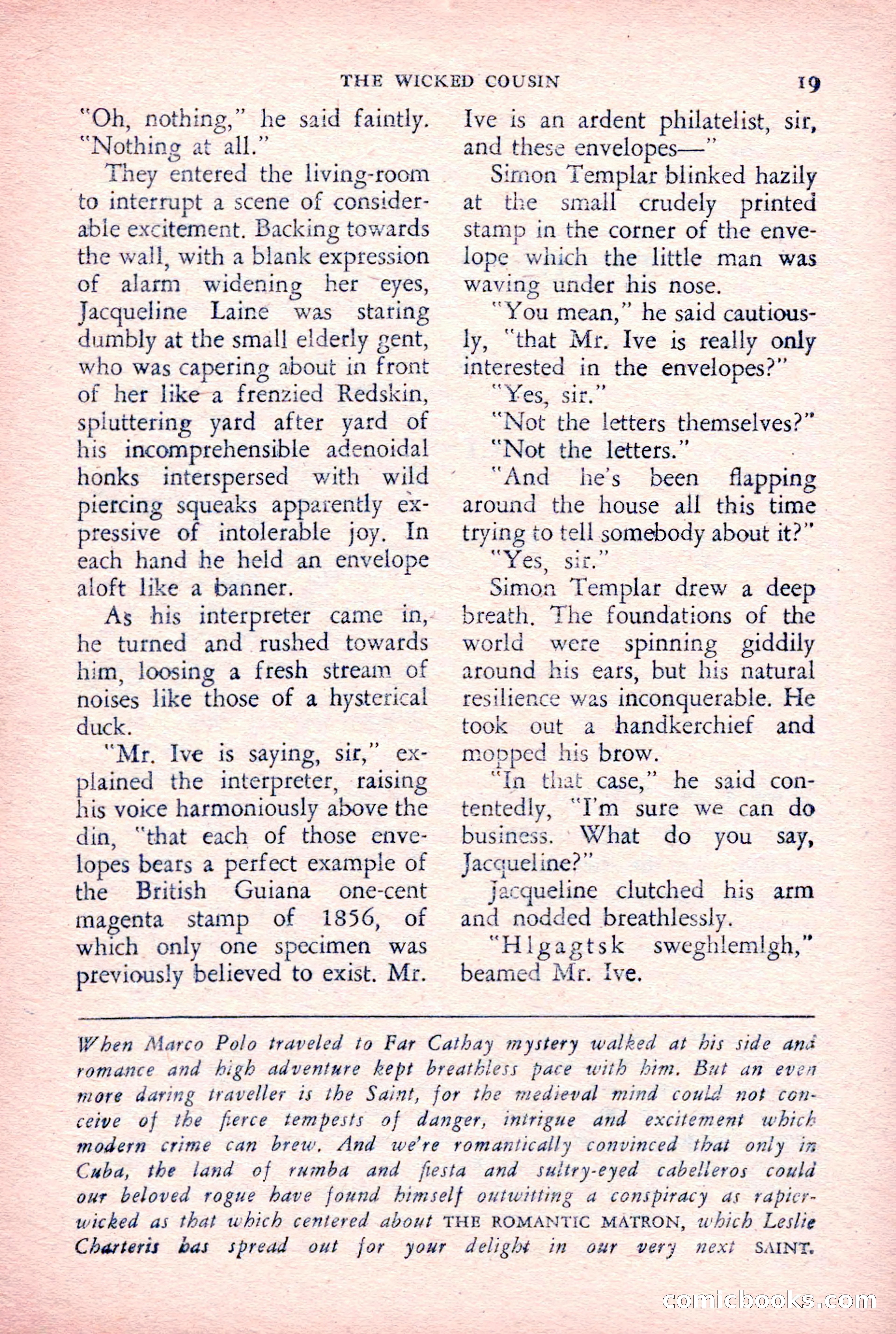The Saint Detective Magazine — page 21 of 164