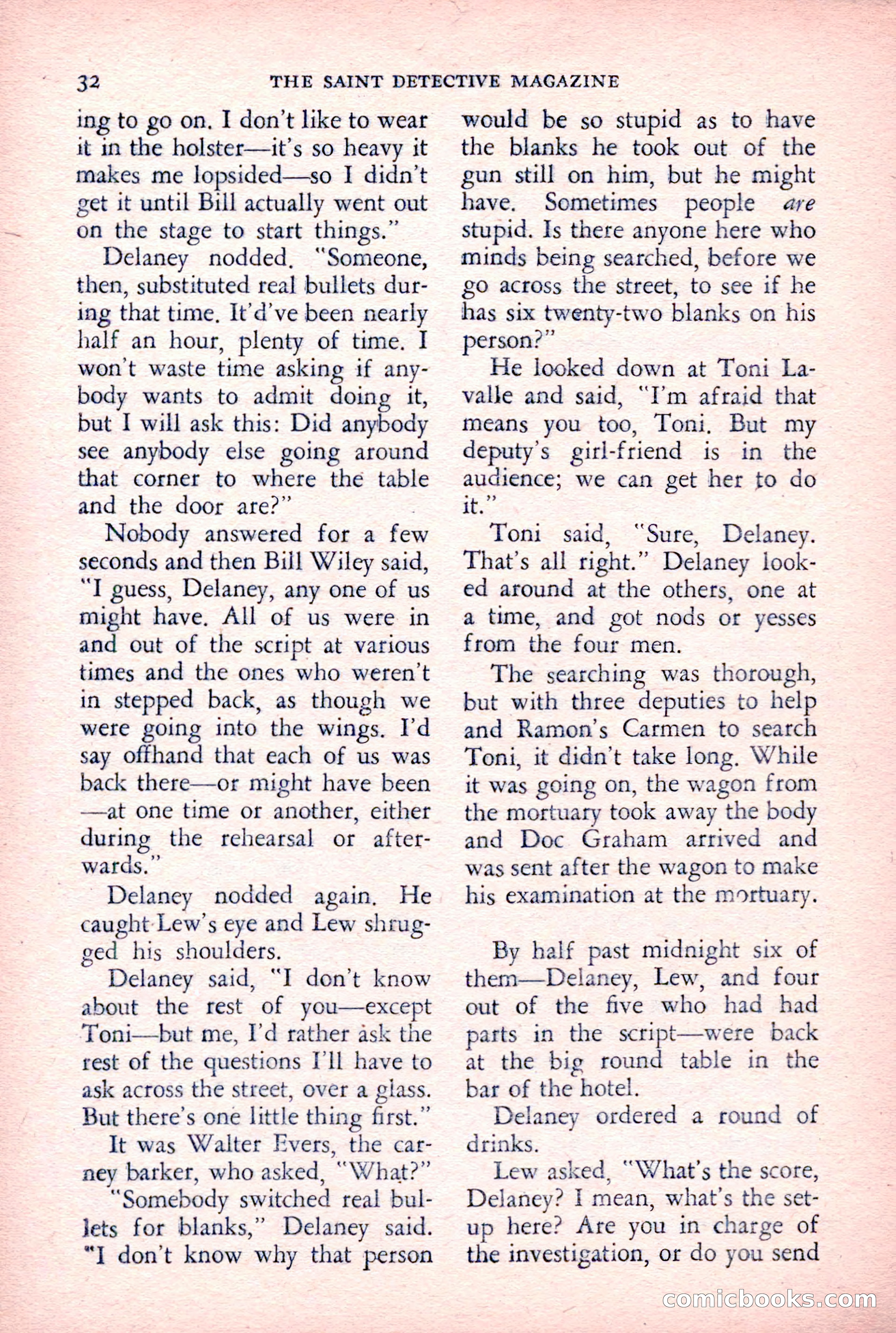 The Saint Detective Magazine — page 34 of 164