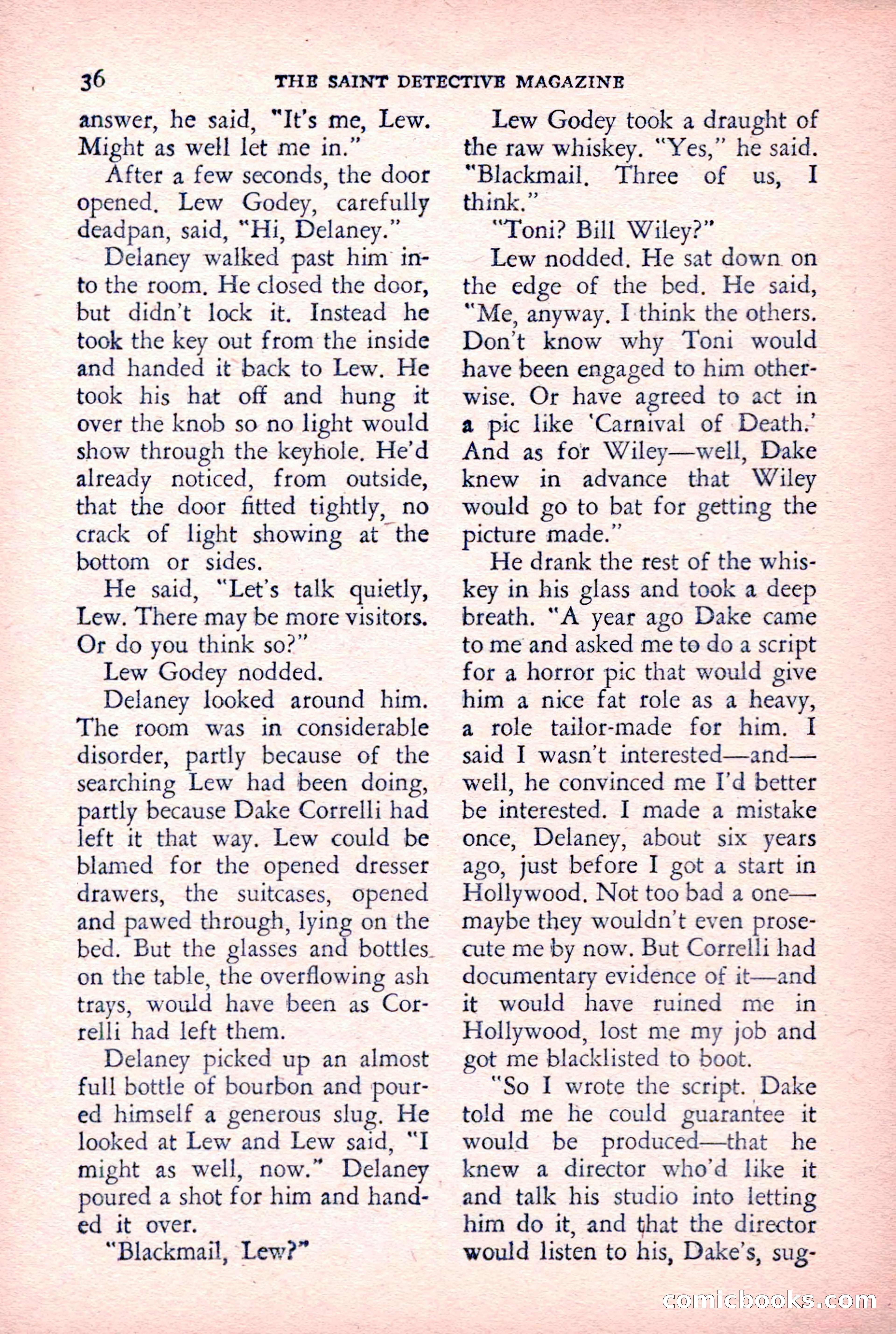 The Saint Detective Magazine — page 38 of 164