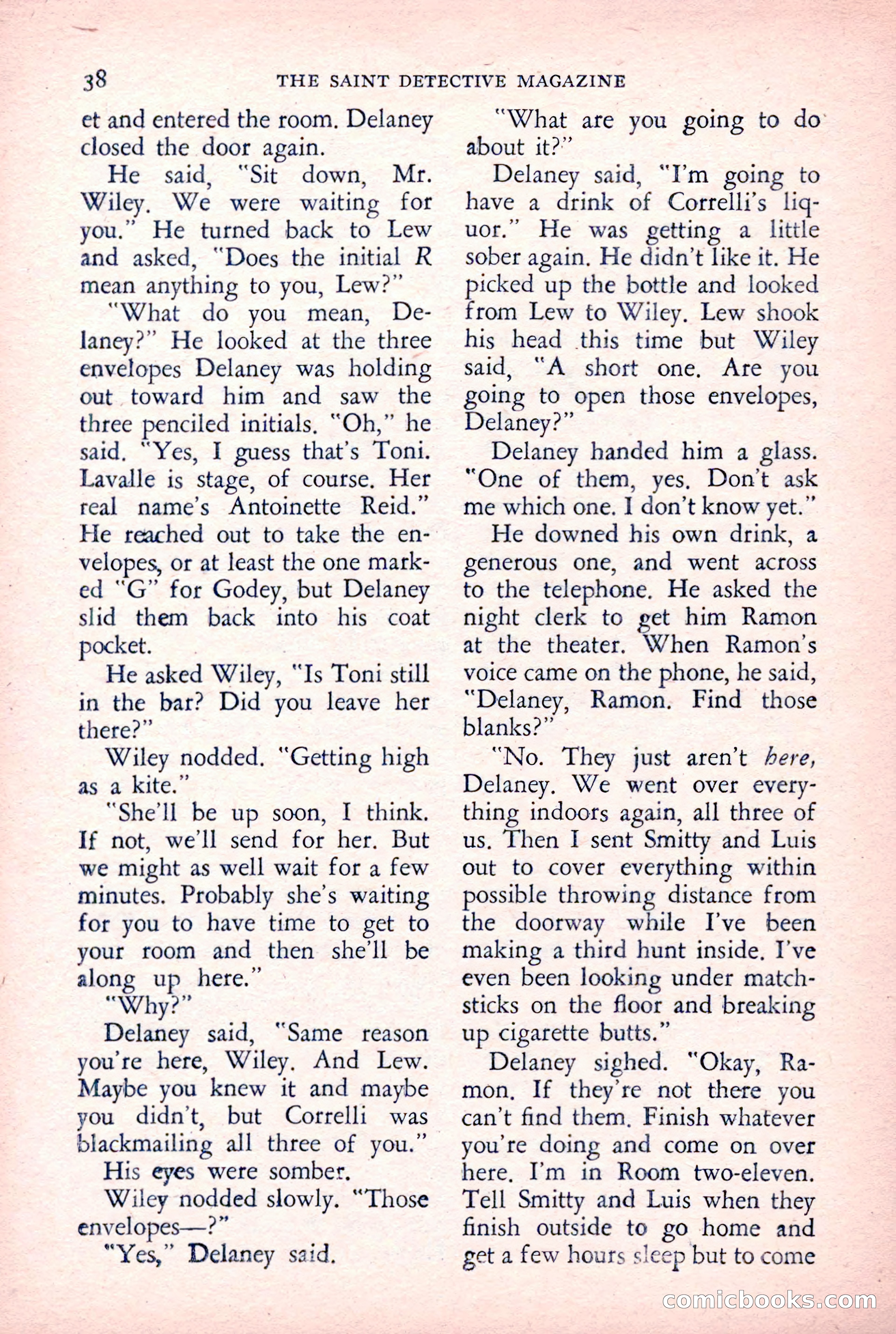 The Saint Detective Magazine — page 40 of 164
