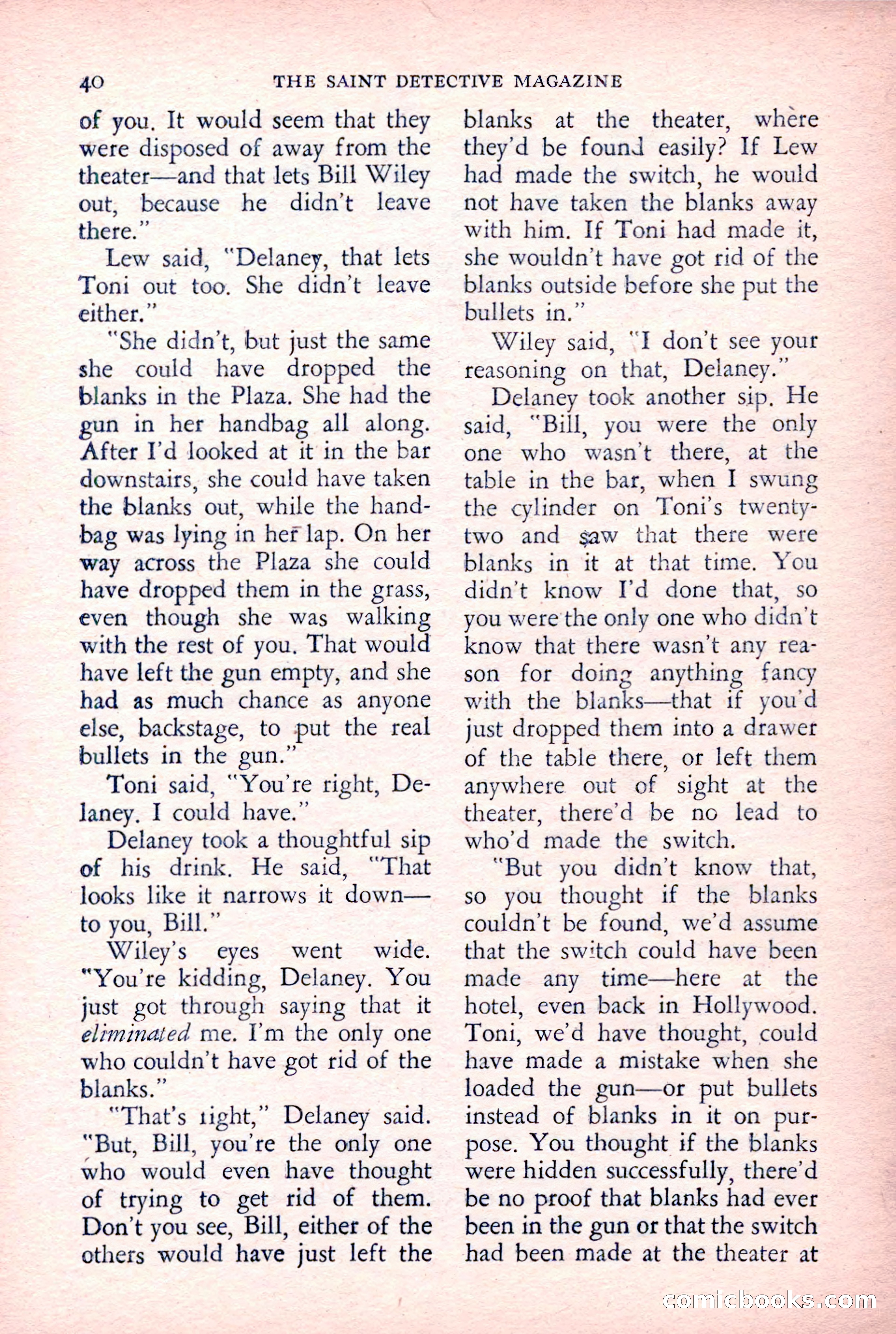 The Saint Detective Magazine — page 42 of 164
