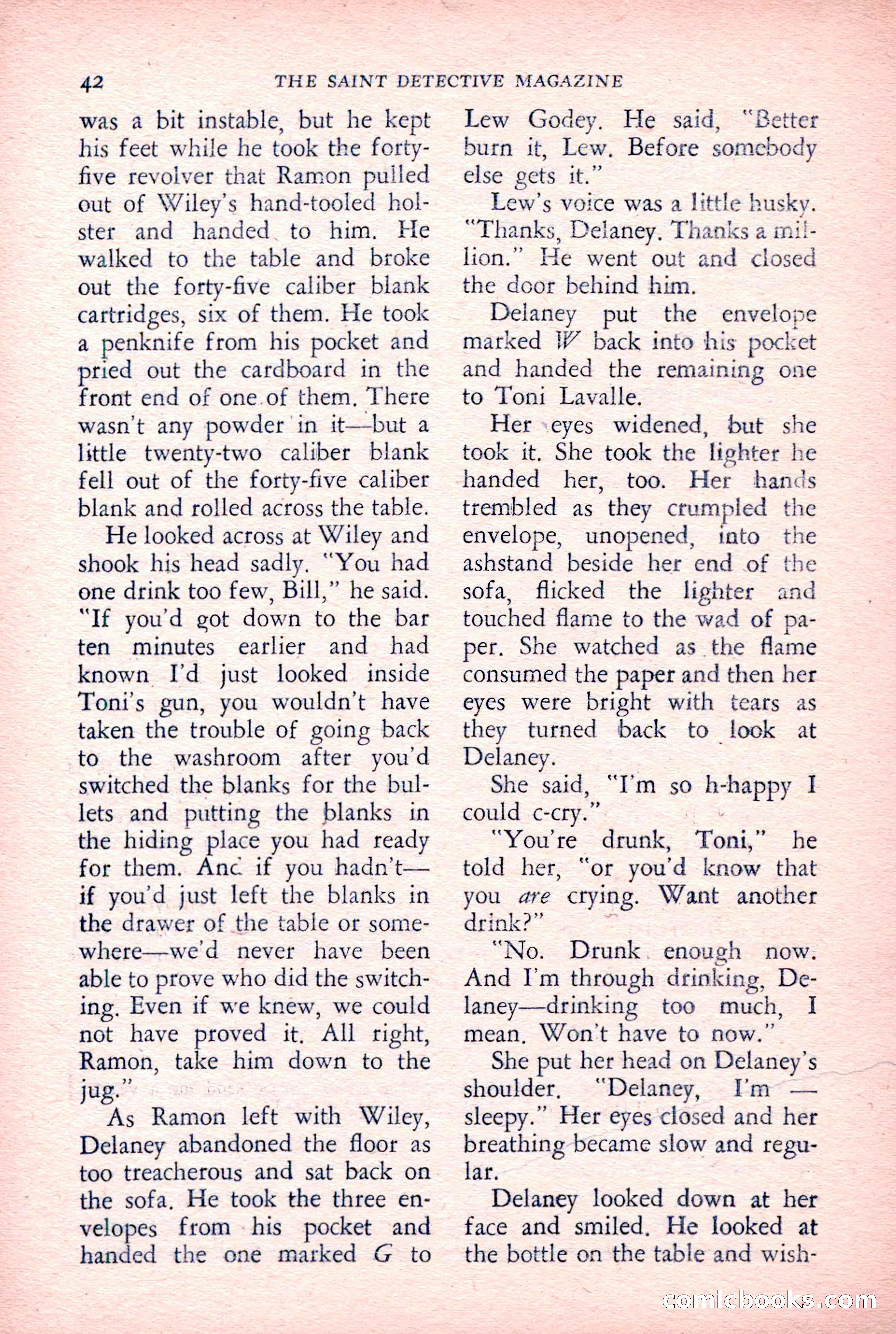 The Saint Detective Magazine — page 44 of 164