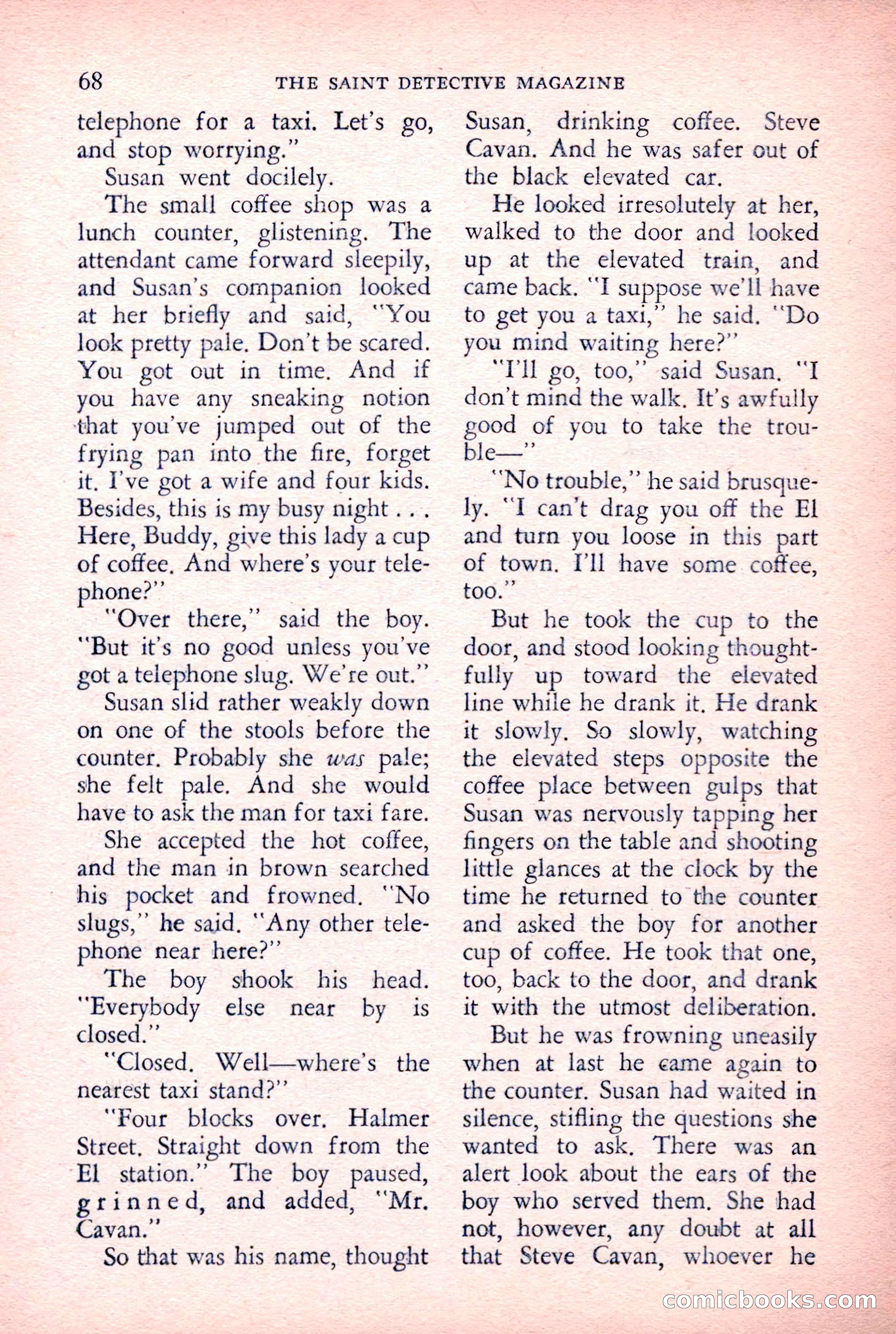 The Saint Detective Magazine — page 70 of 164