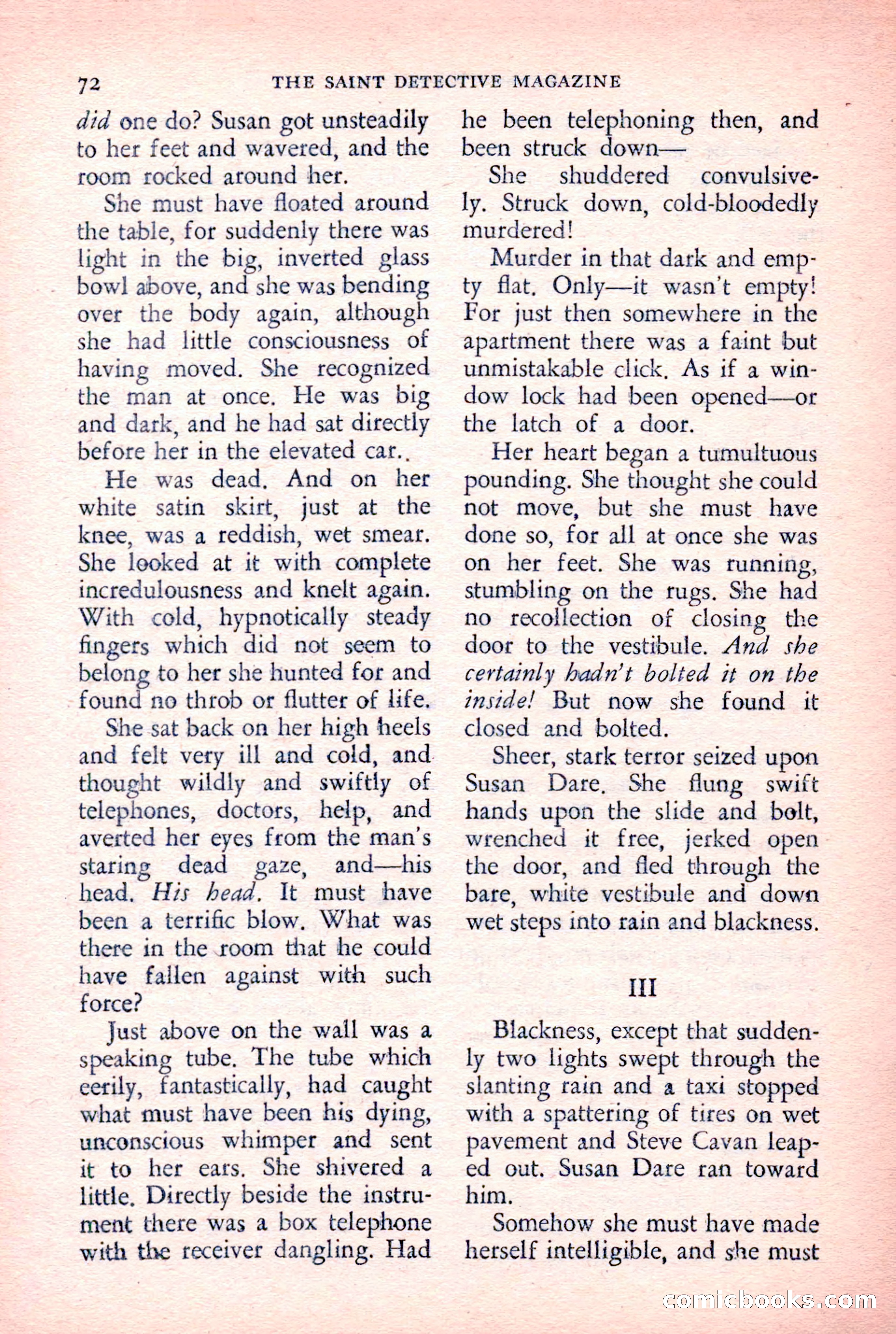The Saint Detective Magazine — page 74 of 164