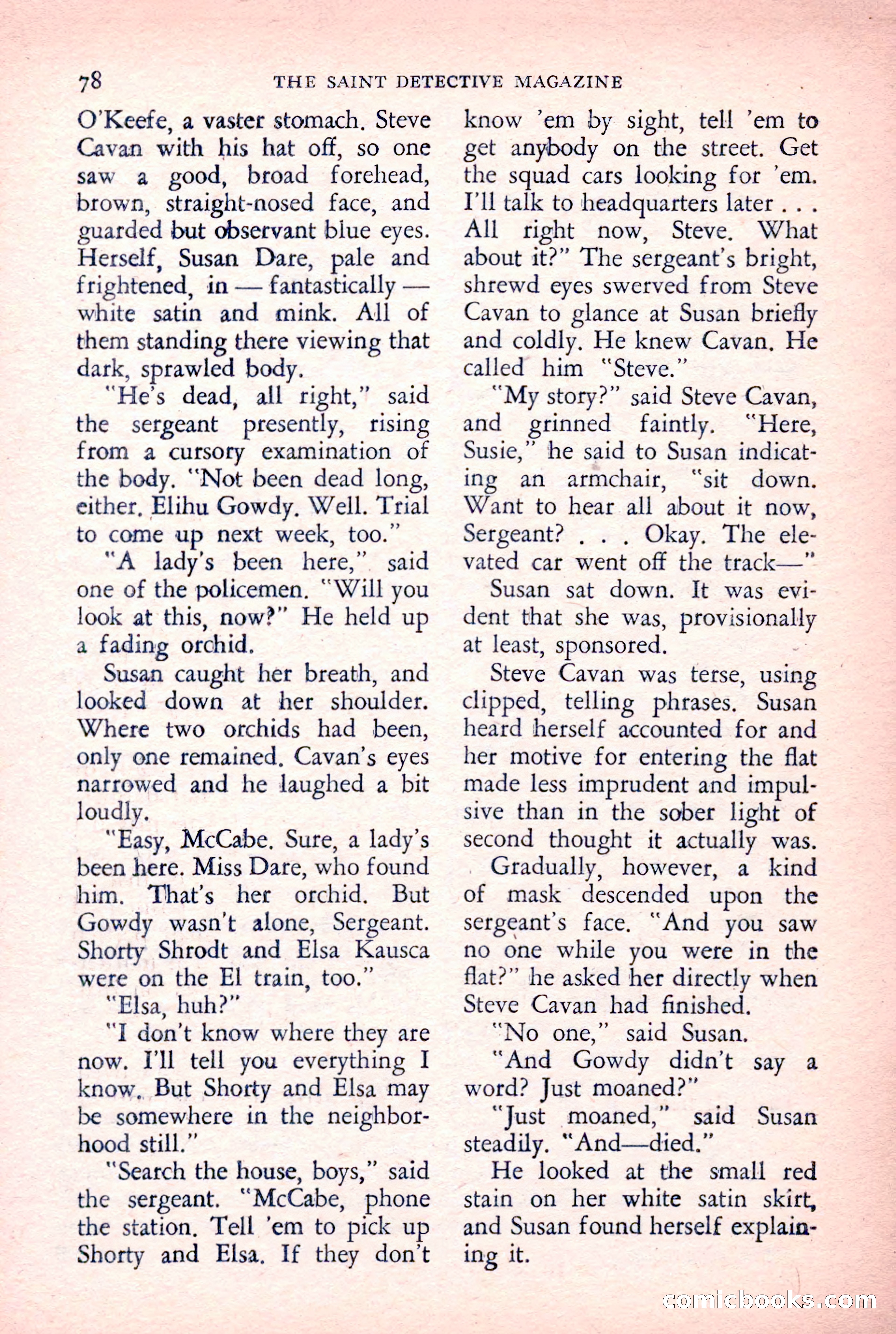 The Saint Detective Magazine — page 80 of 164