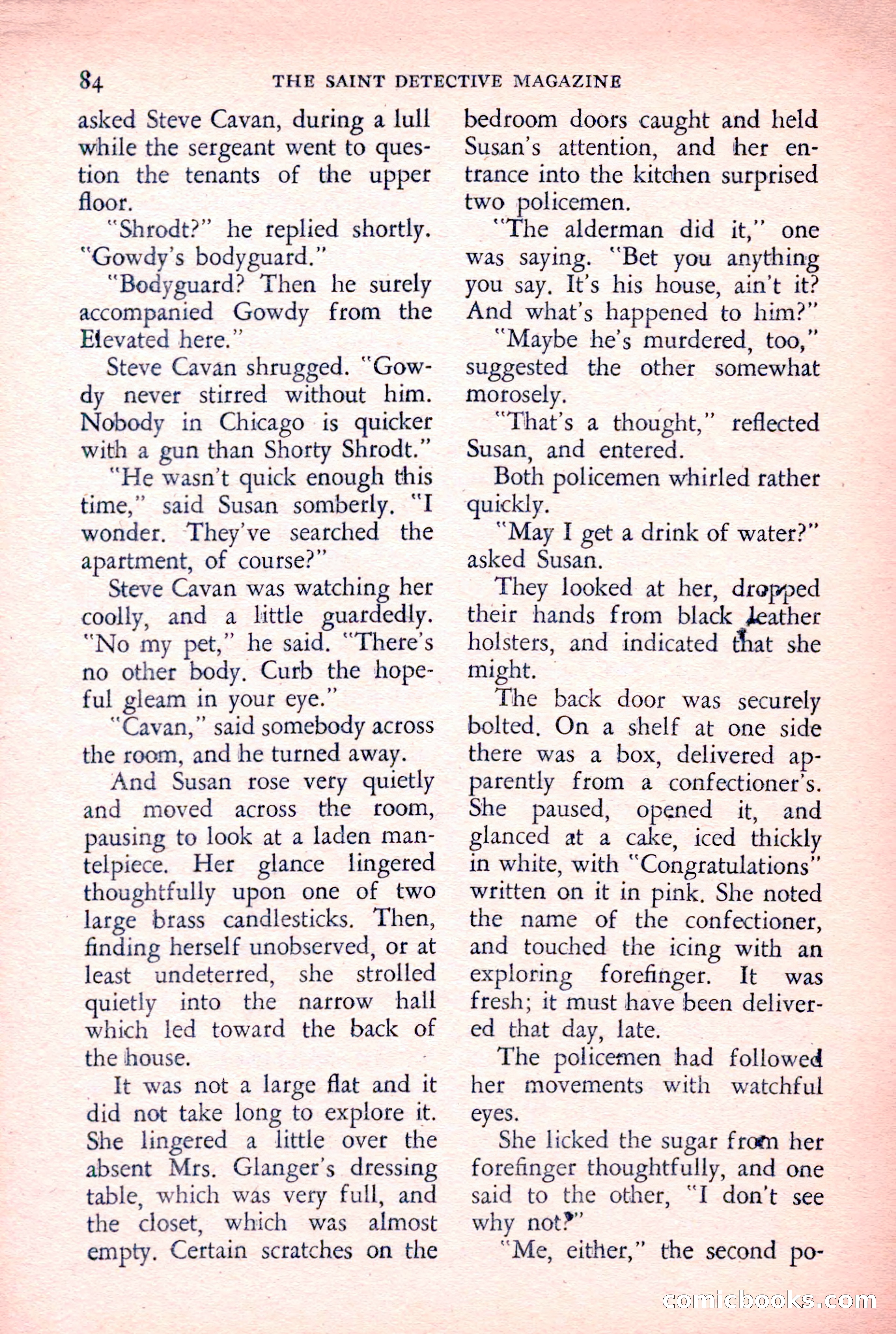 The Saint Detective Magazine — page 86 of 164