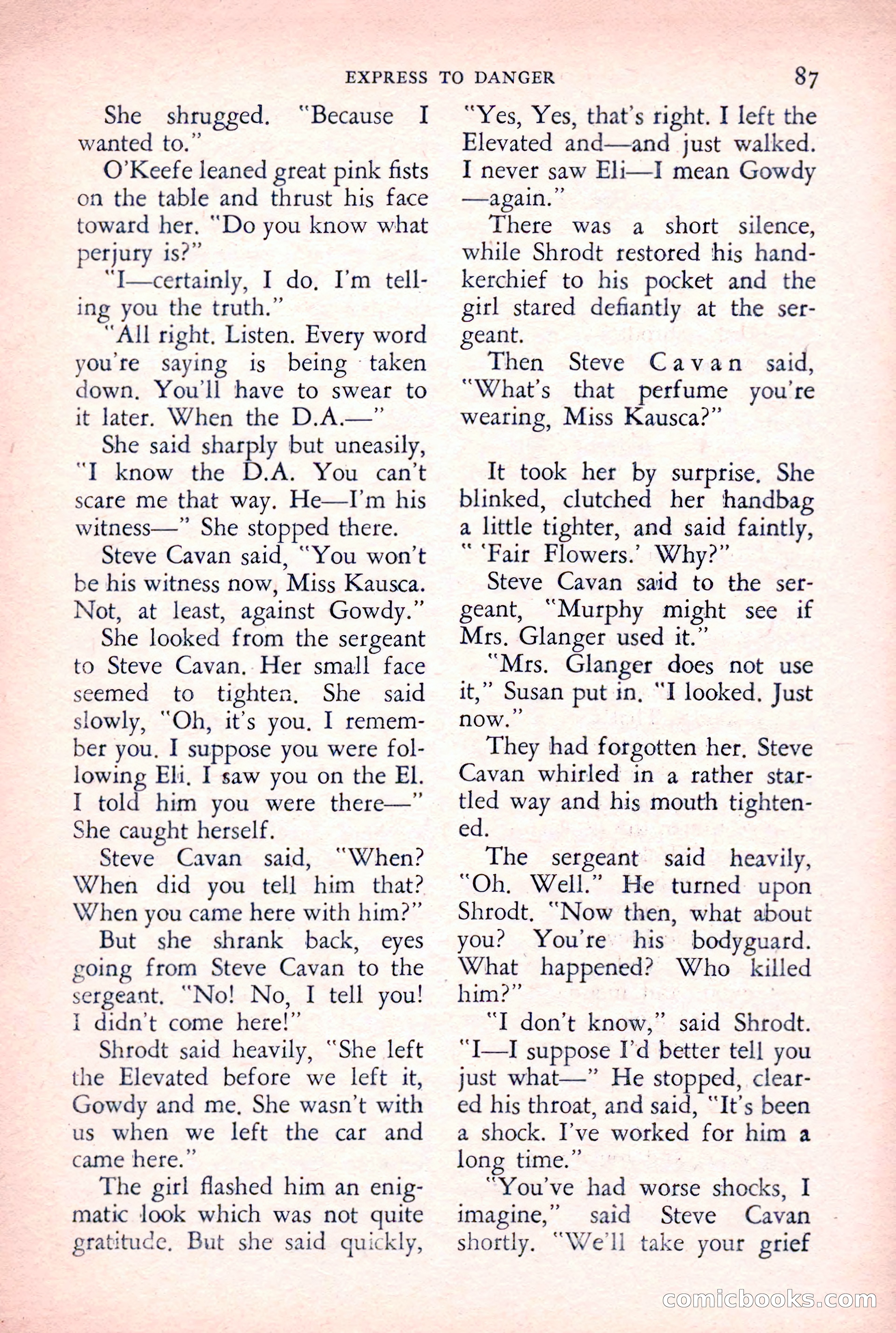 The Saint Detective Magazine — page 89 of 164