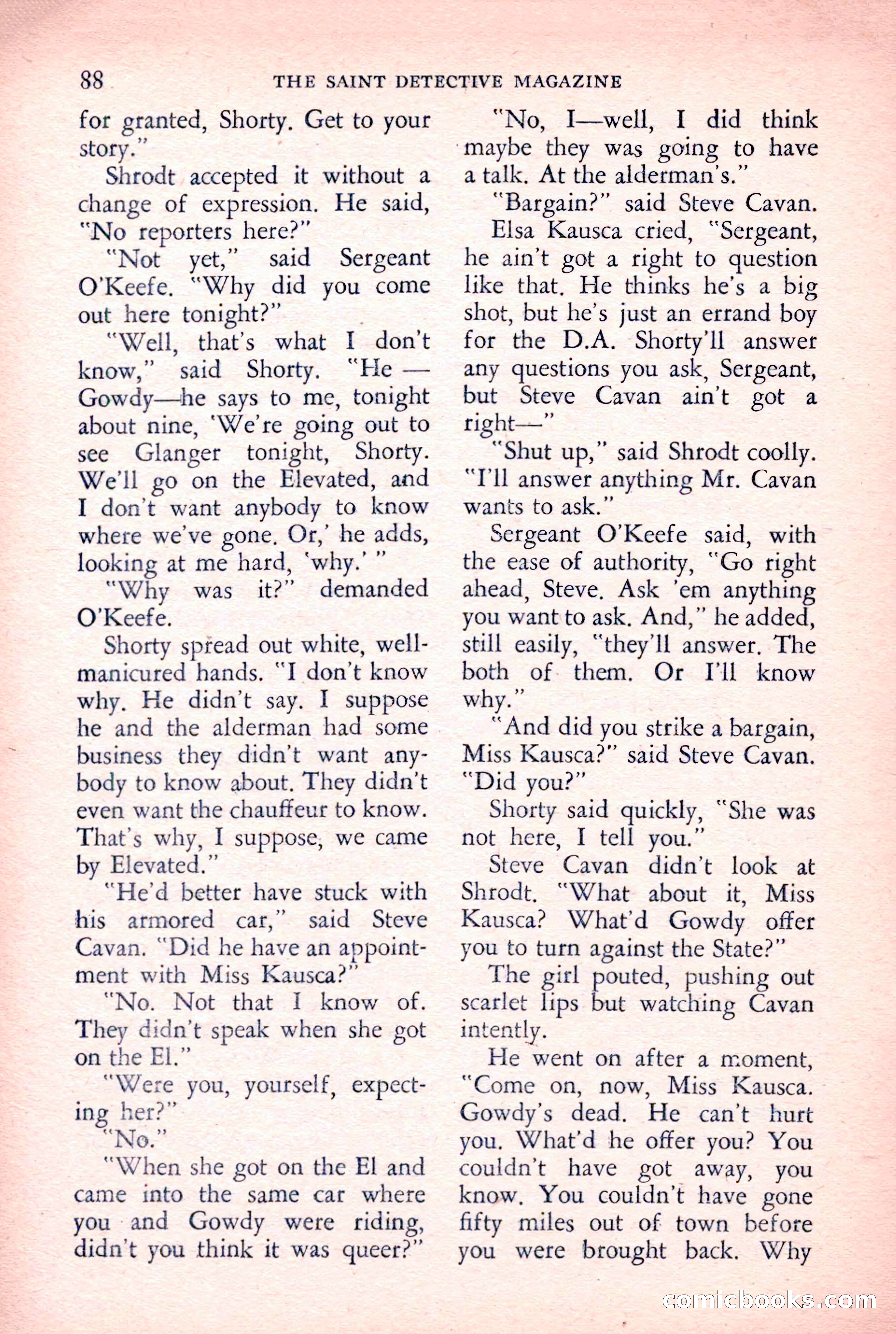 The Saint Detective Magazine — page 90 of 164