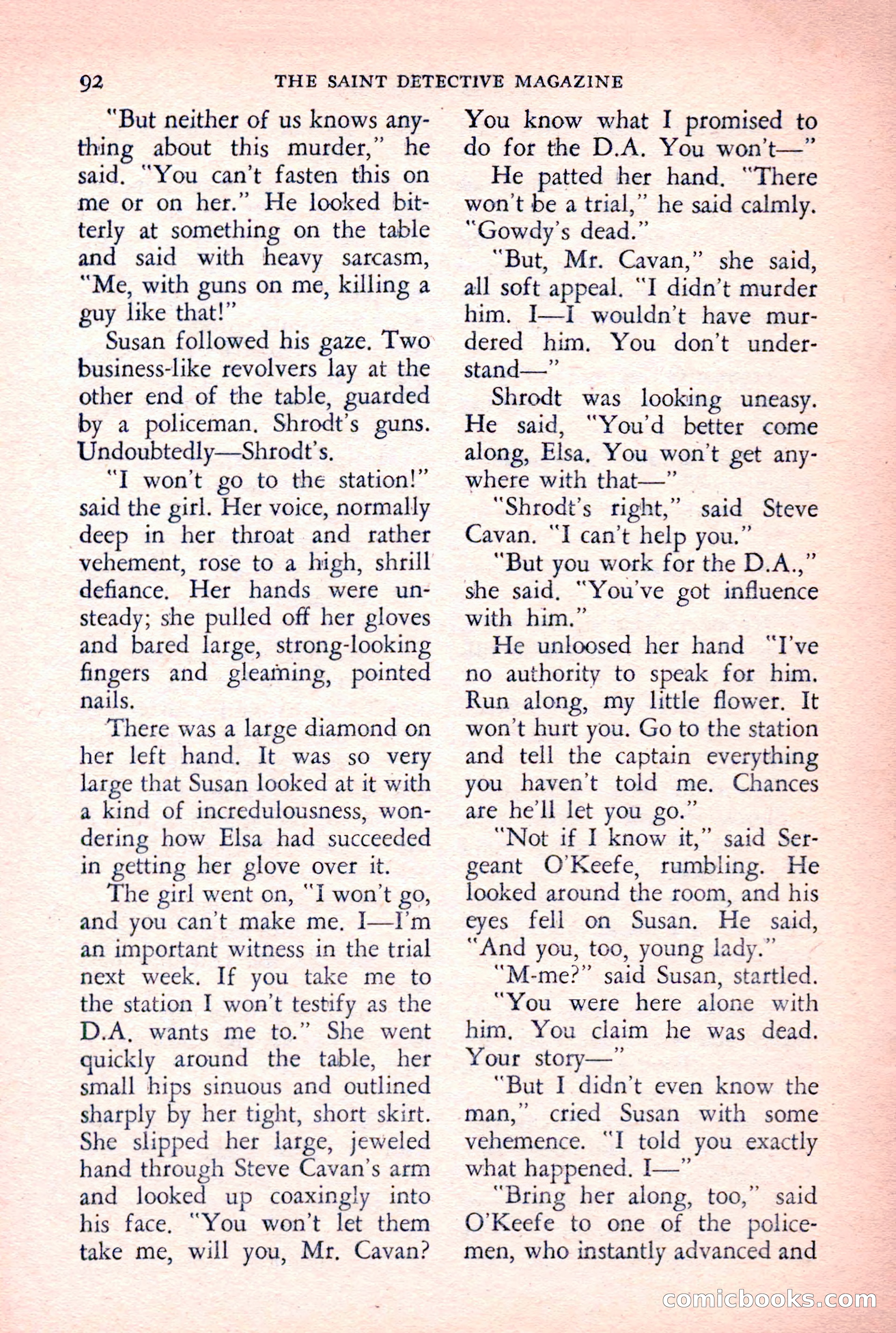 The Saint Detective Magazine — page 94 of 164