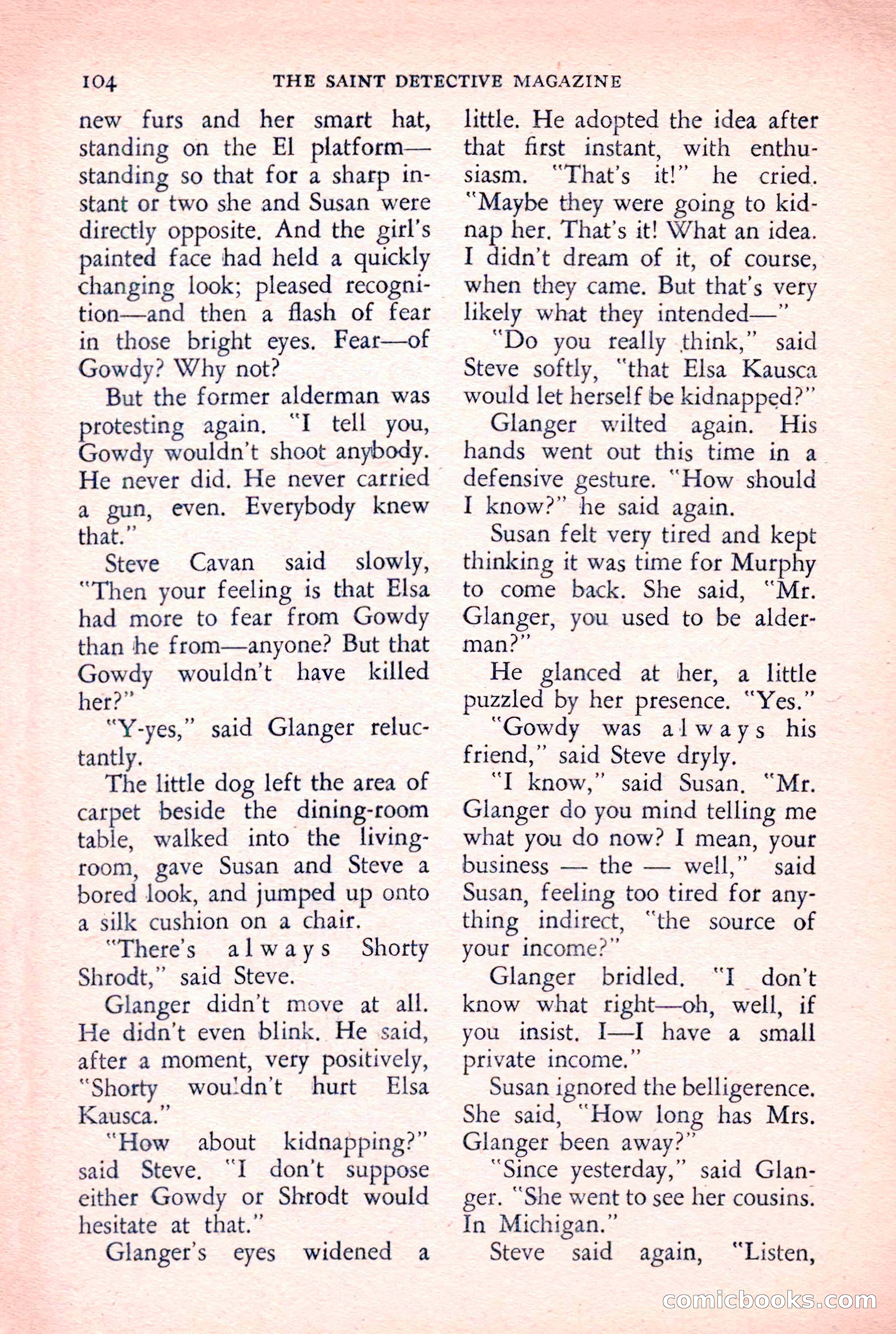 The Saint Detective Magazine — page 106 of 164