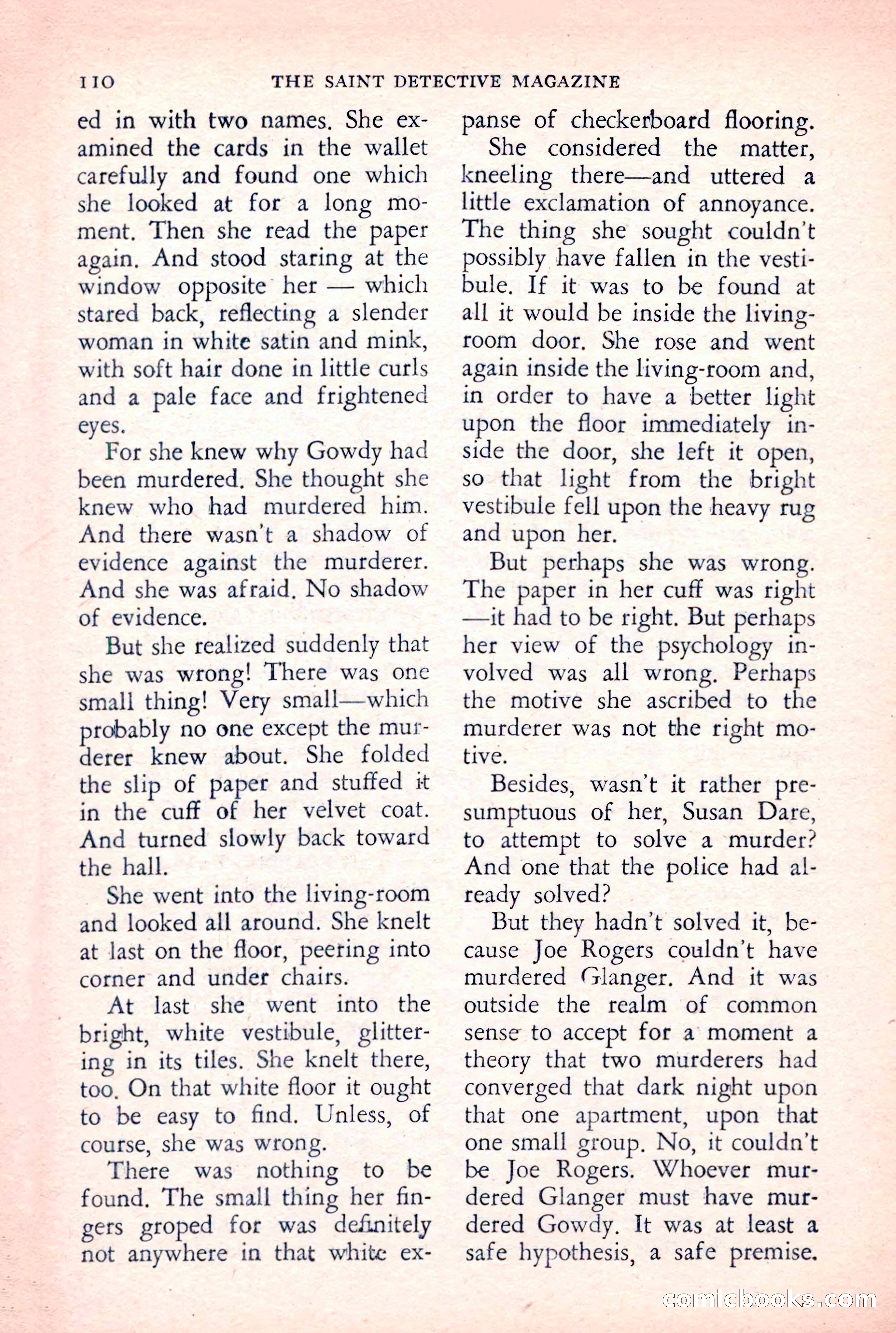 The Saint Detective Magazine — page 112 of 164