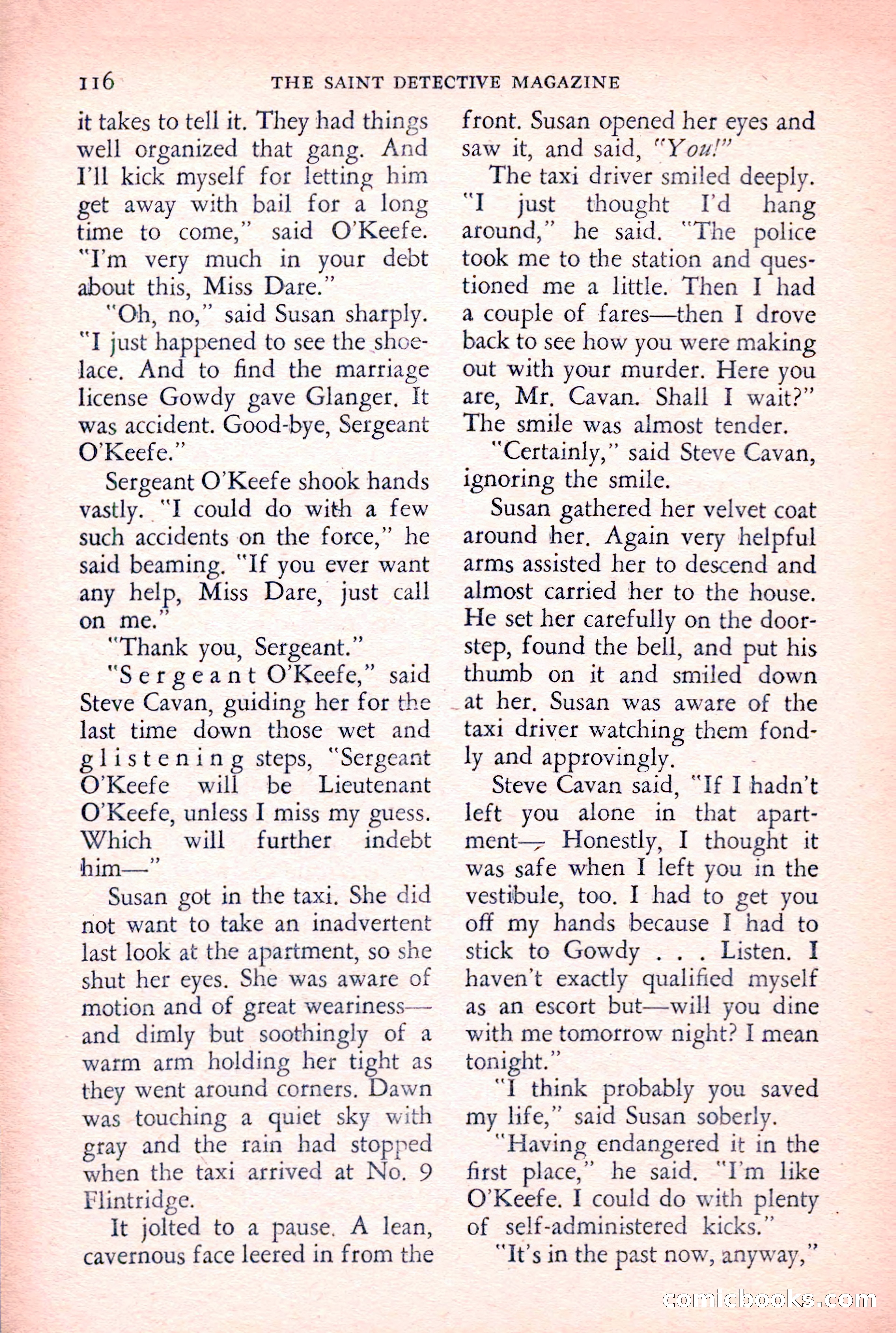 The Saint Detective Magazine — page 118 of 164