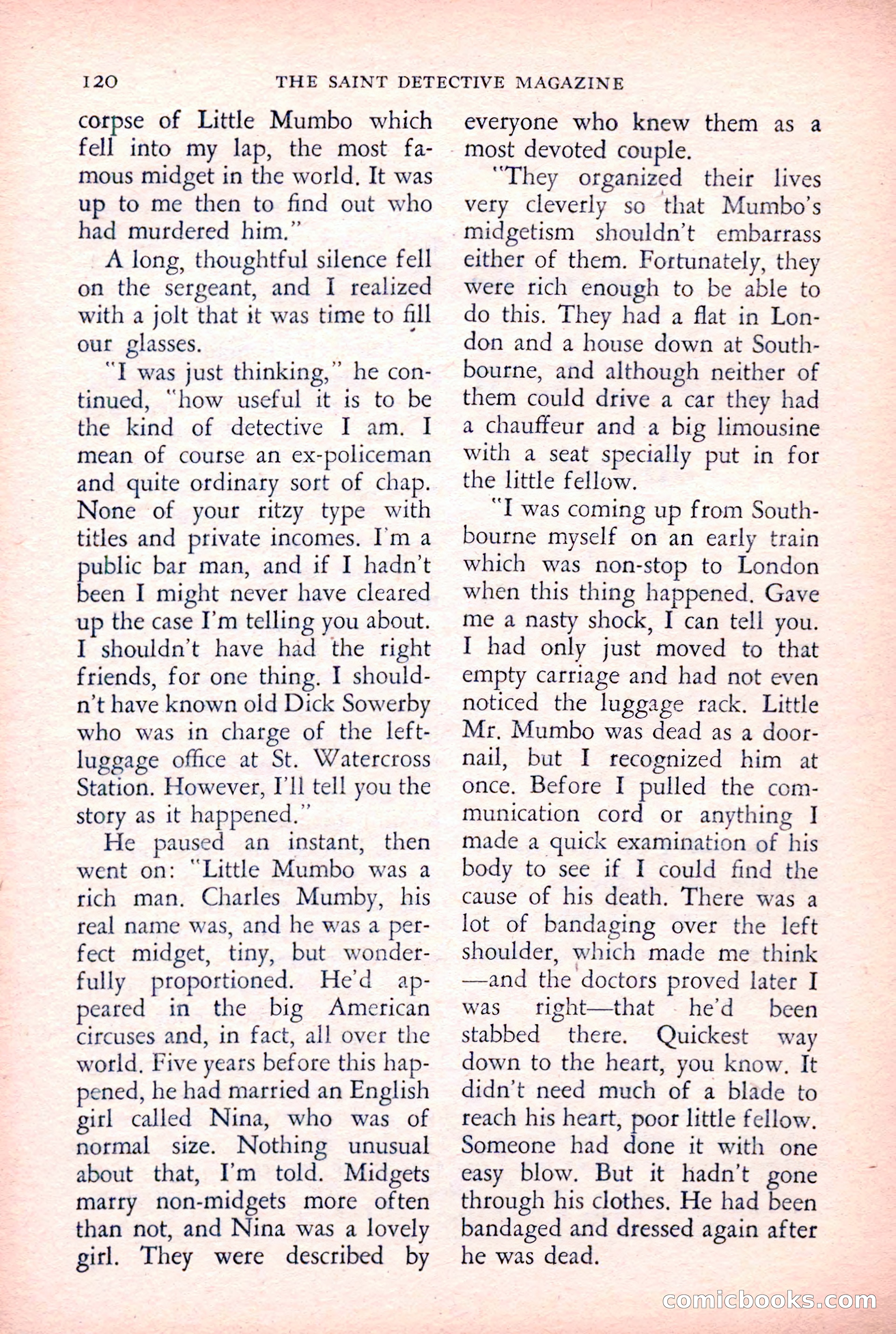 The Saint Detective Magazine — page 122 of 164