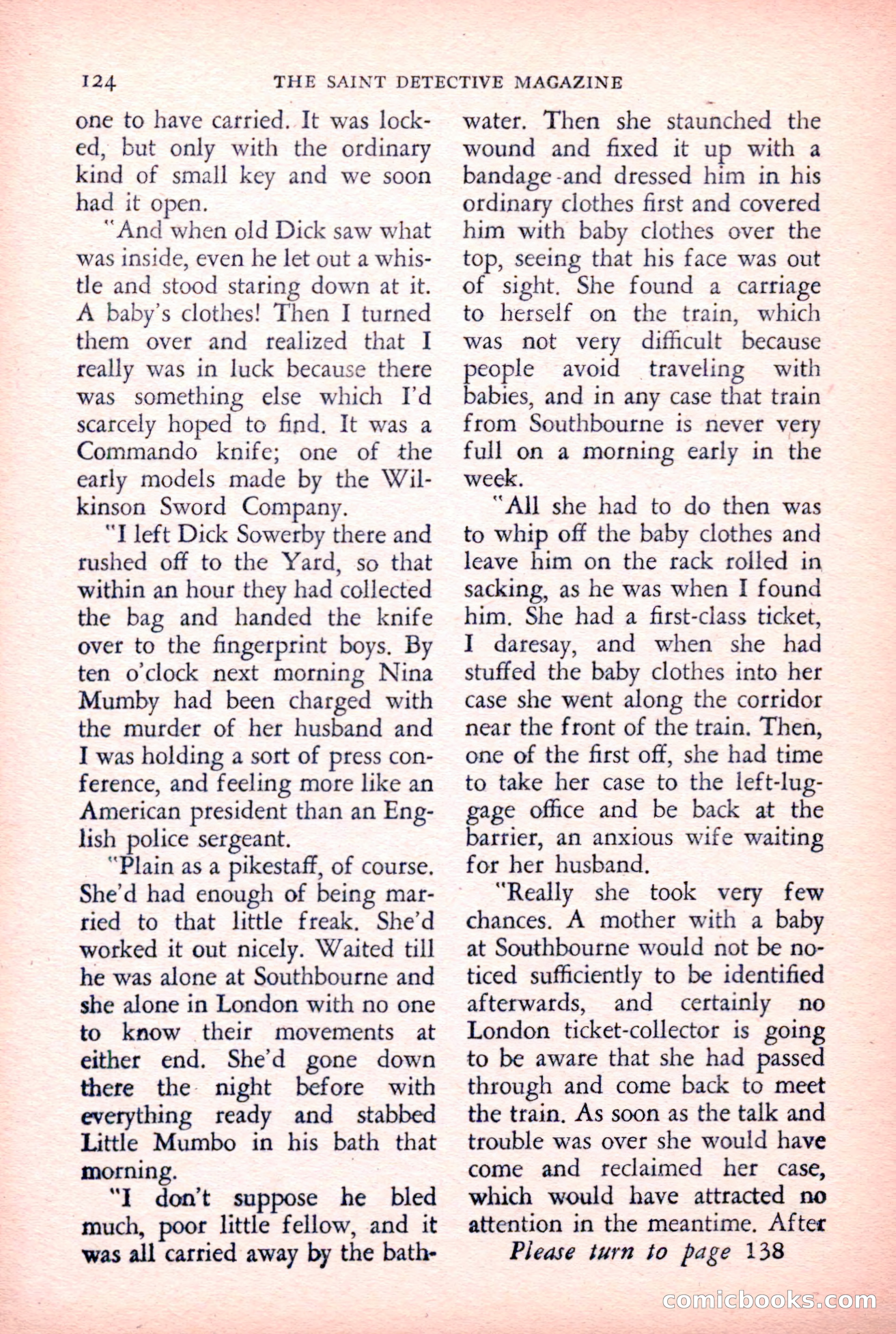 The Saint Detective Magazine — page 126 of 164
