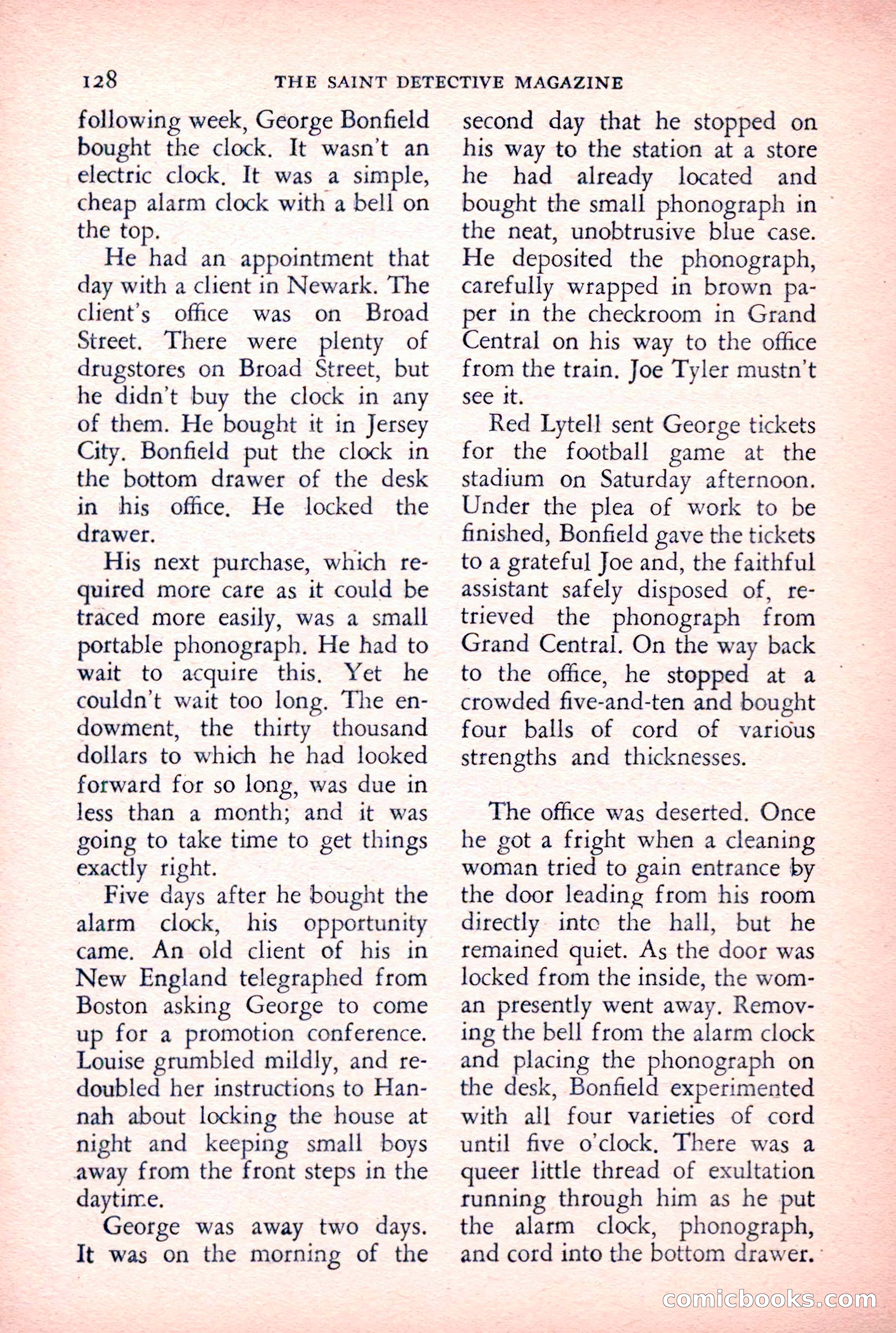 The Saint Detective Magazine — page 130 of 164