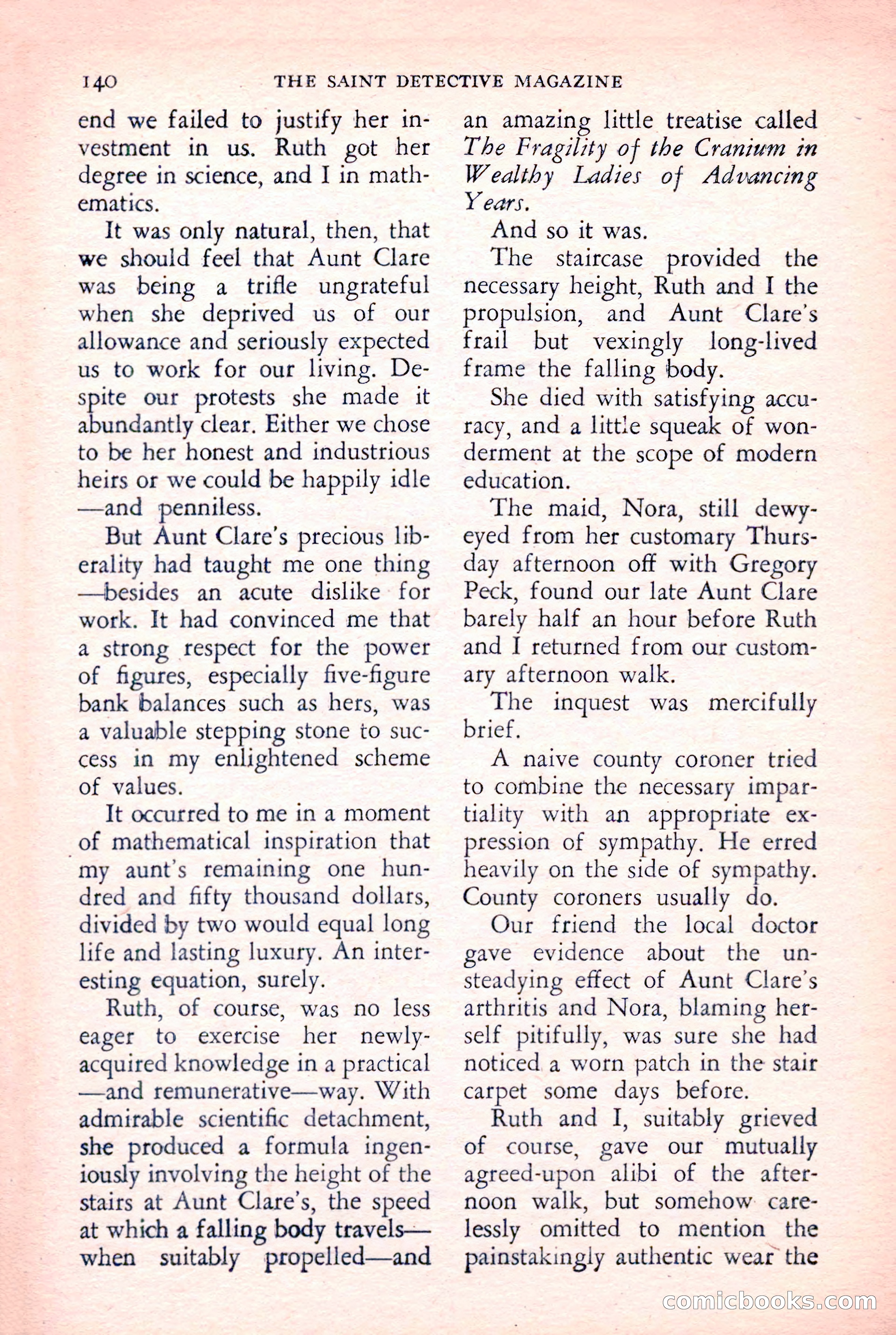 The Saint Detective Magazine — page 142 of 164