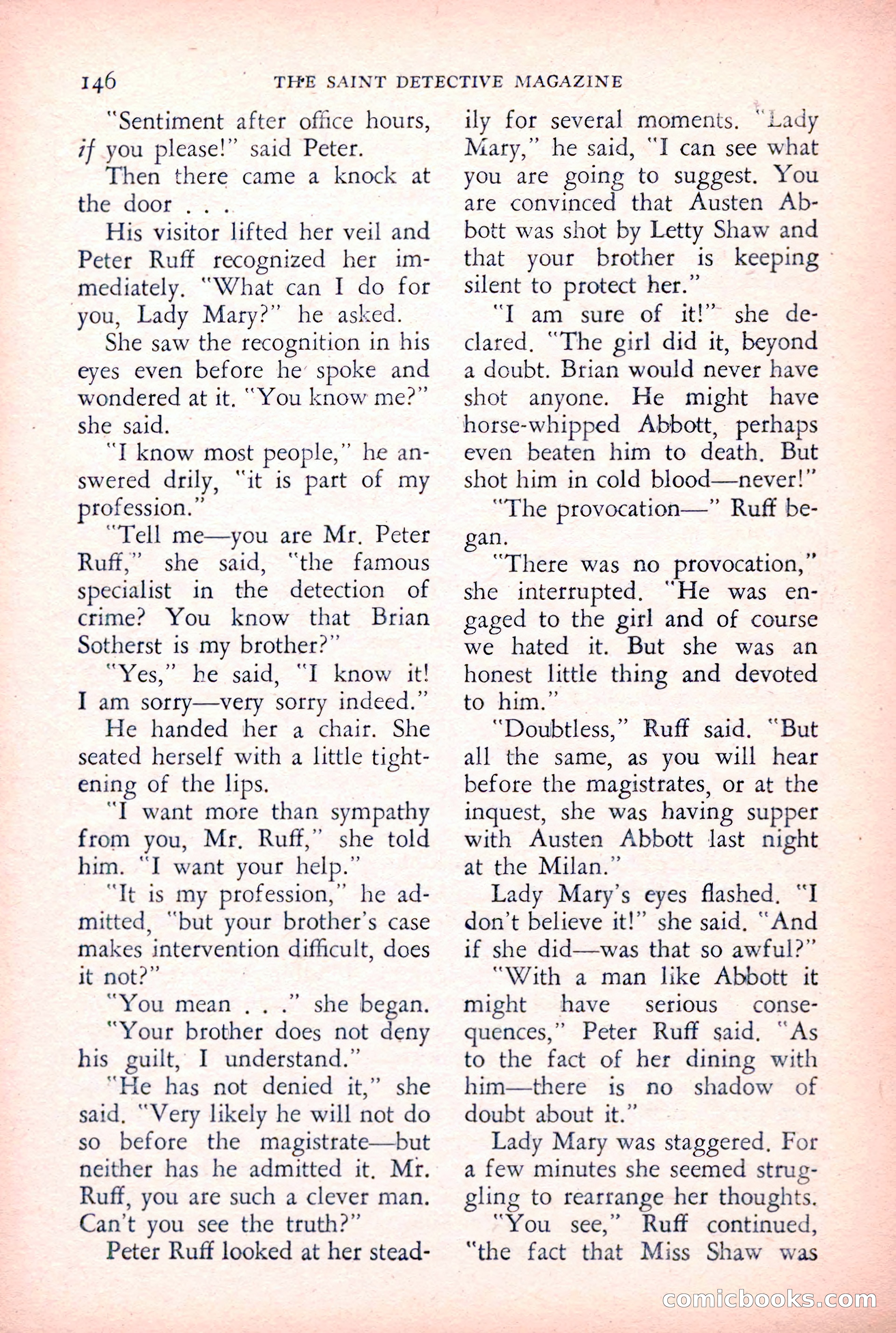 The Saint Detective Magazine — page 148 of 164