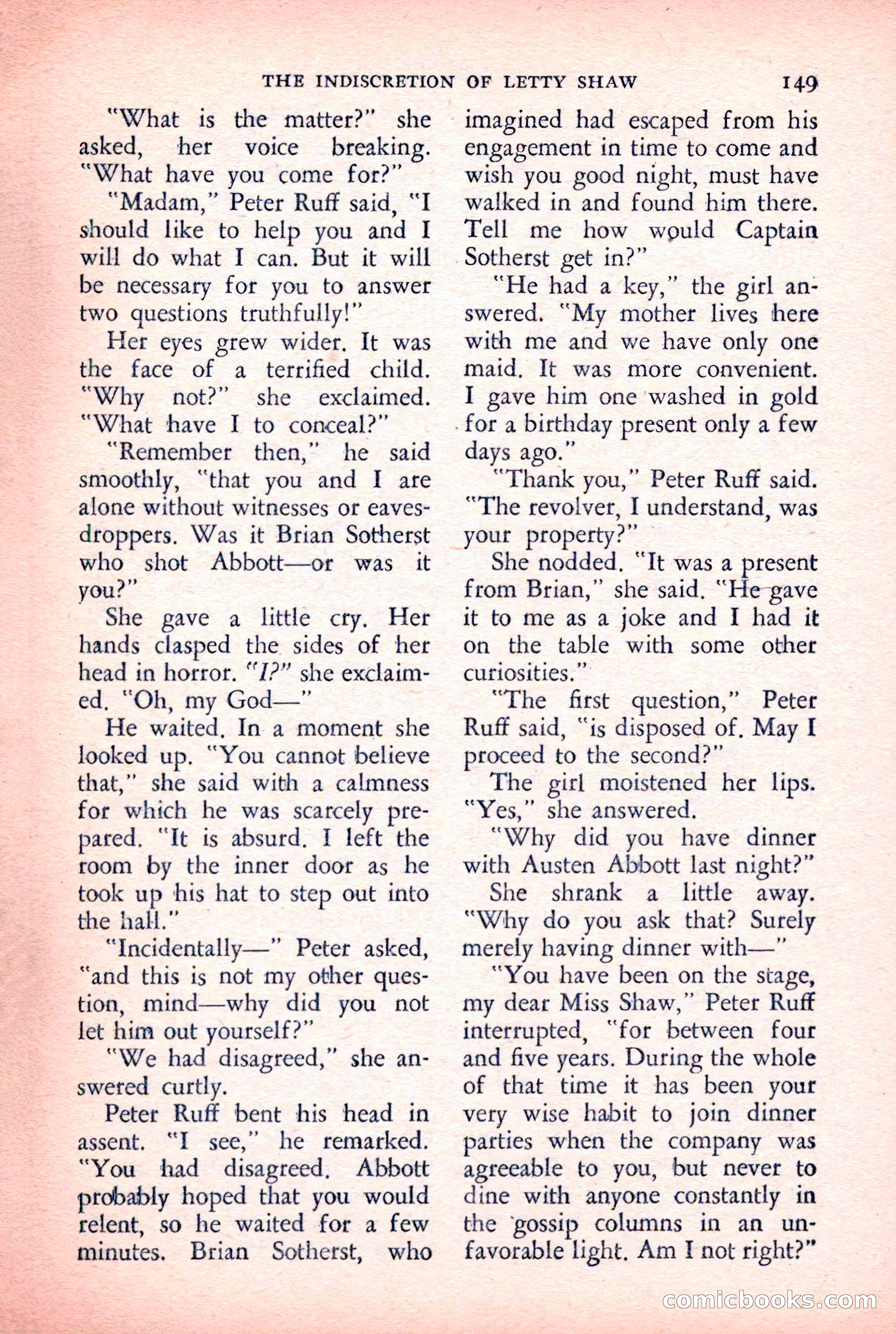 The Saint Detective Magazine — page 151 of 164