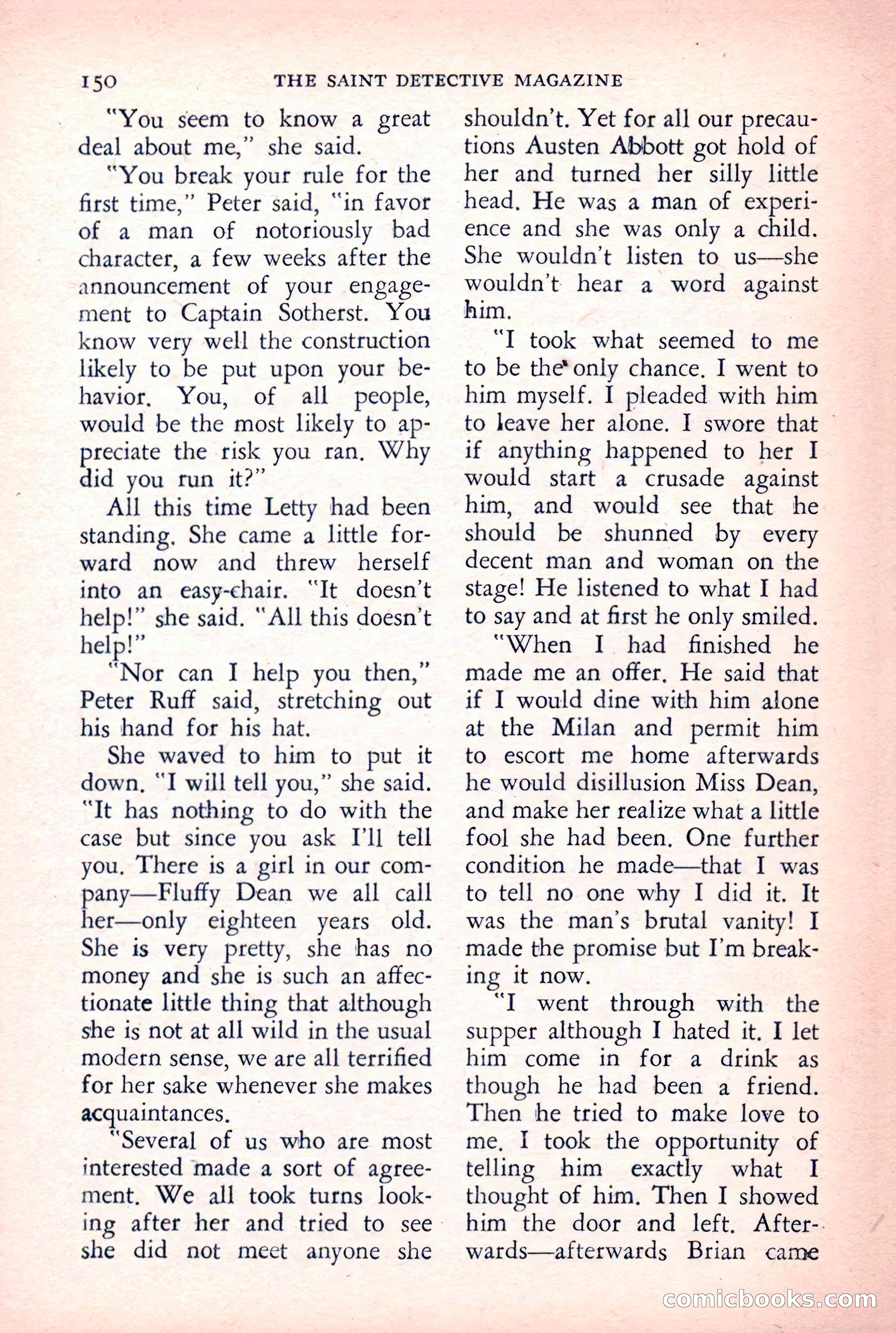 The Saint Detective Magazine — page 152 of 164
