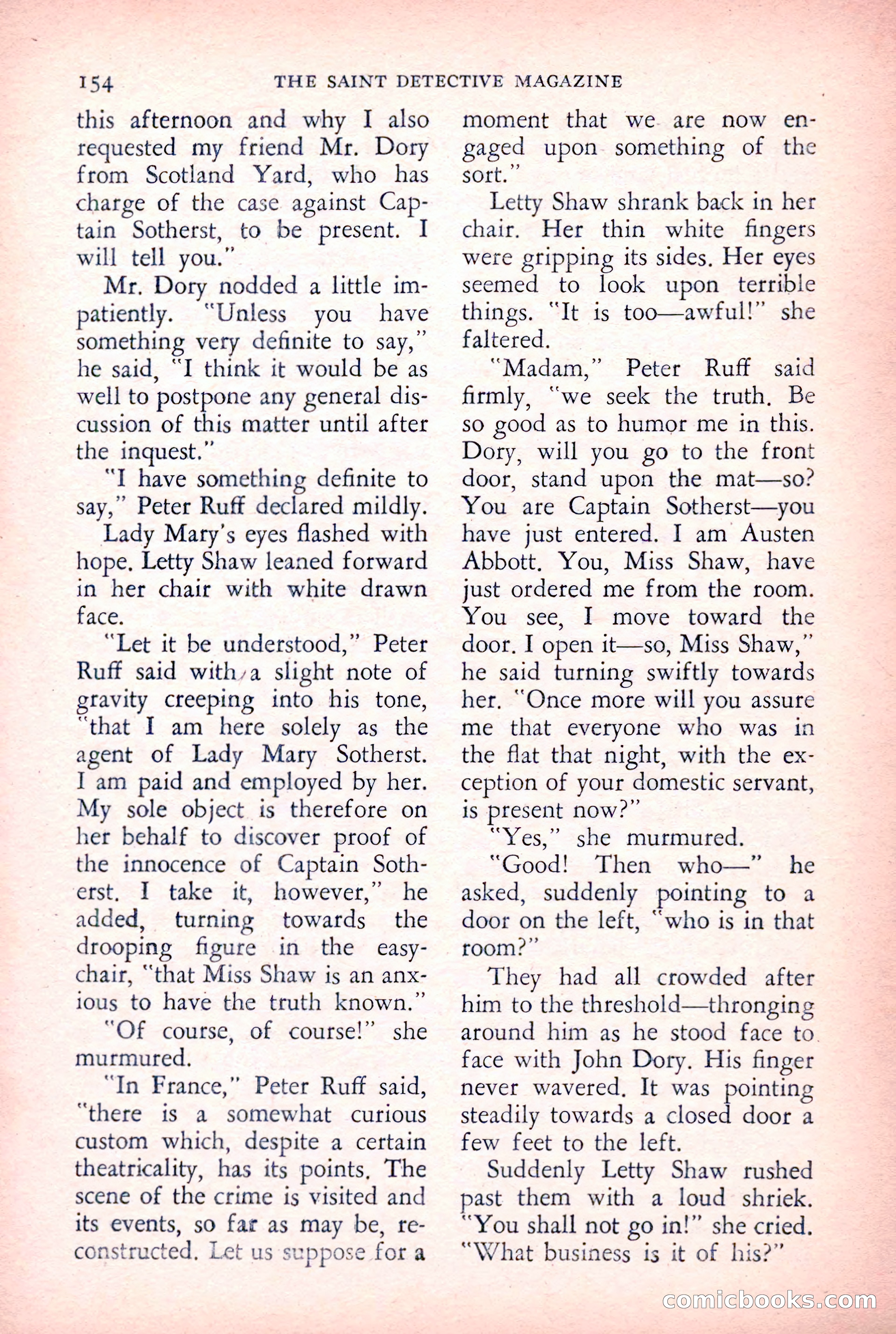 The Saint Detective Magazine — page 156 of 164
